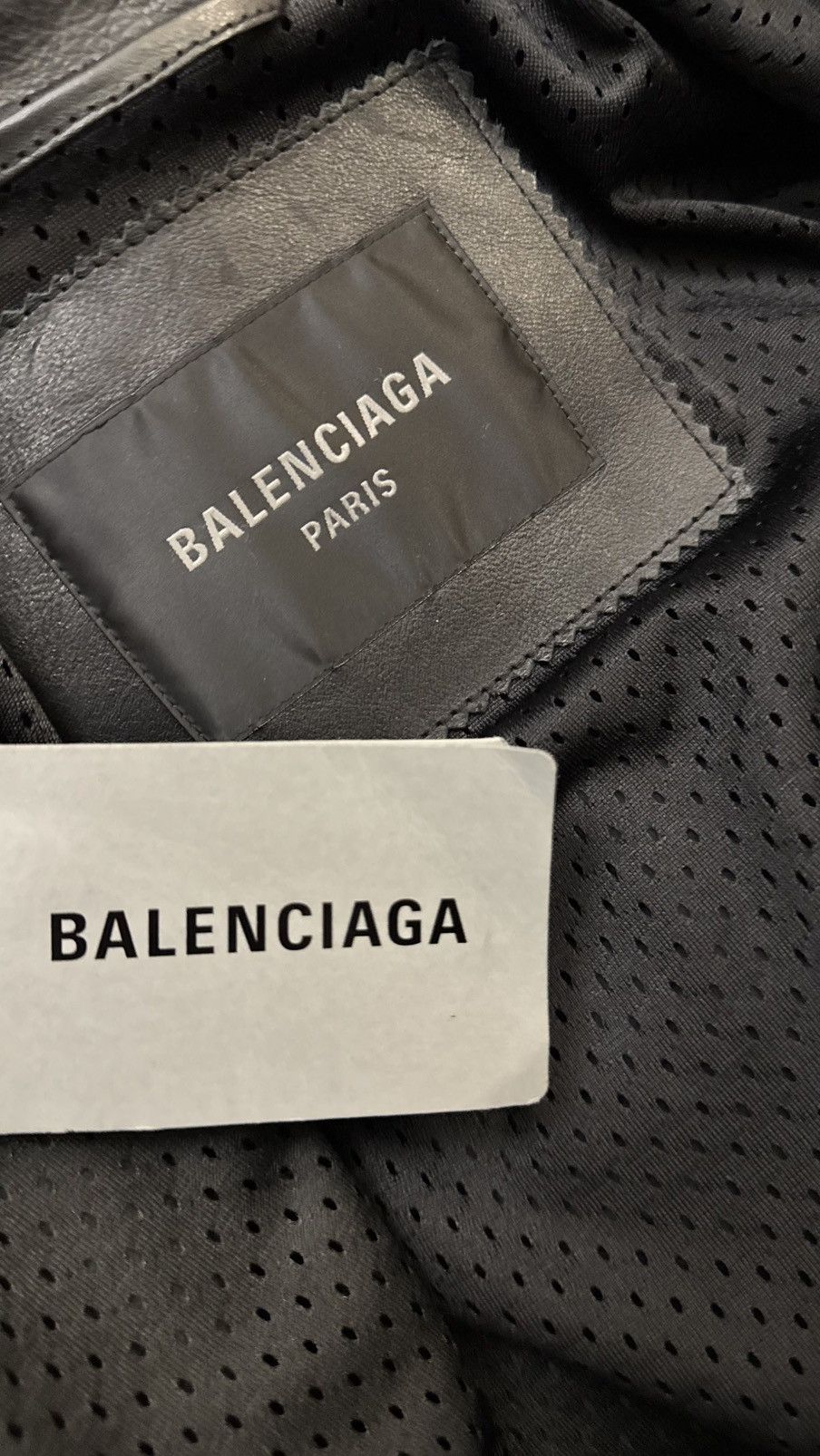 Balenciaga Balenciaga SS23 Mudshow Leather Biker Jacket Size US S / EU 44-46 / 1 - 22 Thumbnail