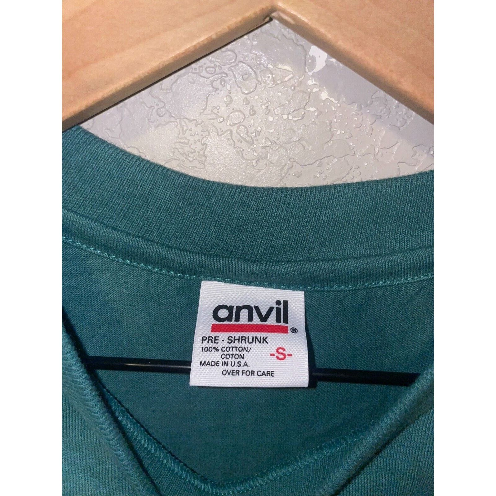 Anvil Vintage Southfork Ranch Shirt Dallas Texas Green Tee VTG 90s Size US S / EU 44-46 / 1 - 7 Thumbnail