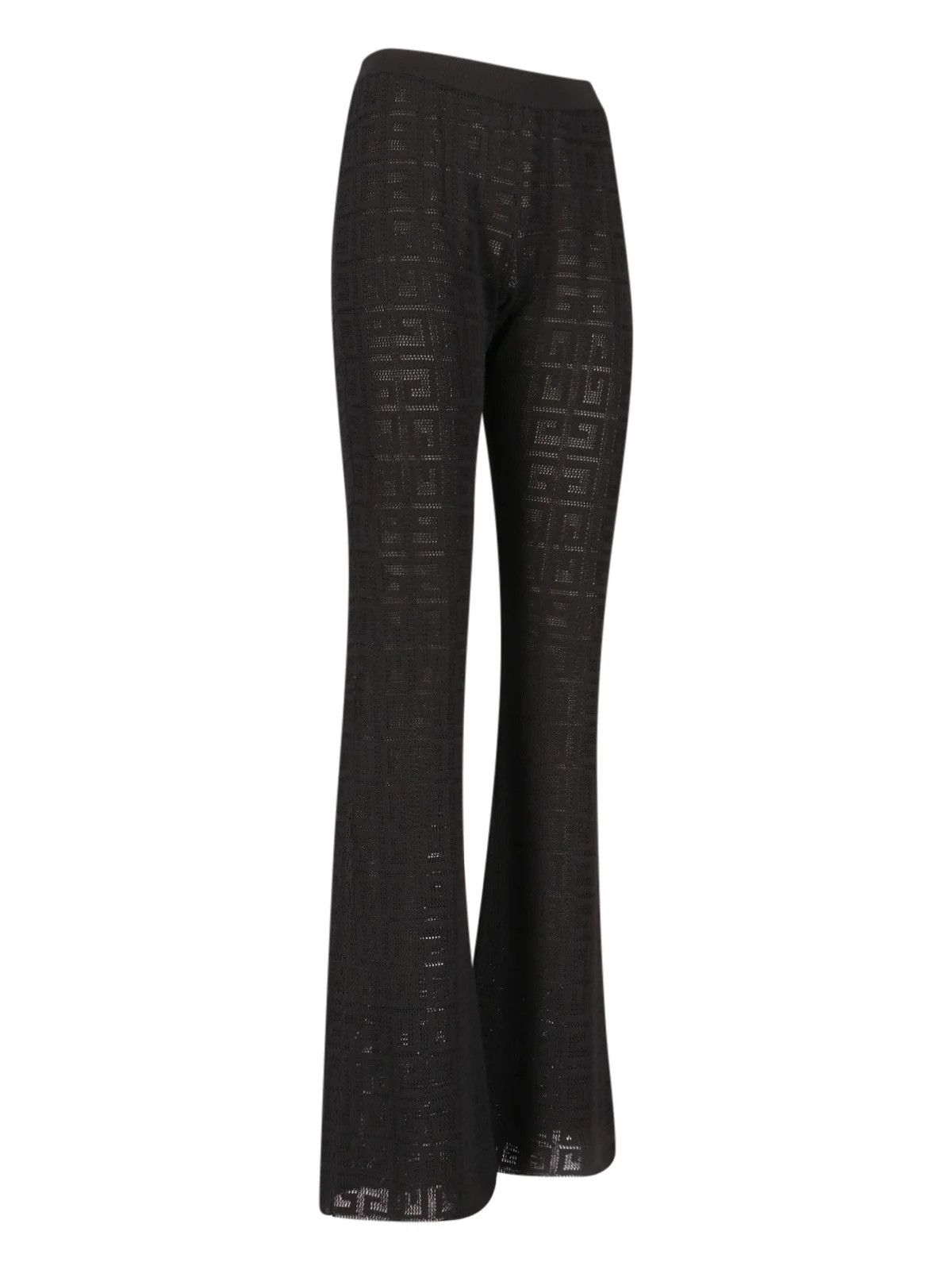 Givenchy o1w1db10325 Wide Elasticated 4G Pants in Black Size 32" / US 10 / IT 46 - 3 Thumbnail