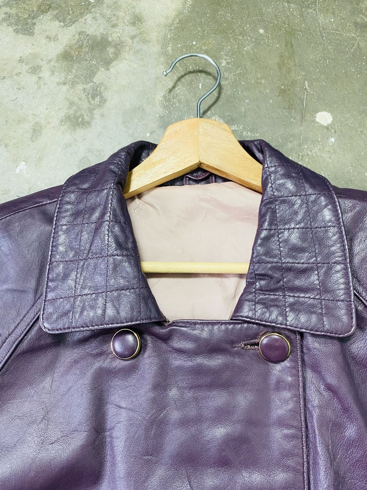 Gianni Valentino Rare Vintage Gianni Valentino Leather Jacket Size L / US 10 / IT 46 - 11 Thumbnail