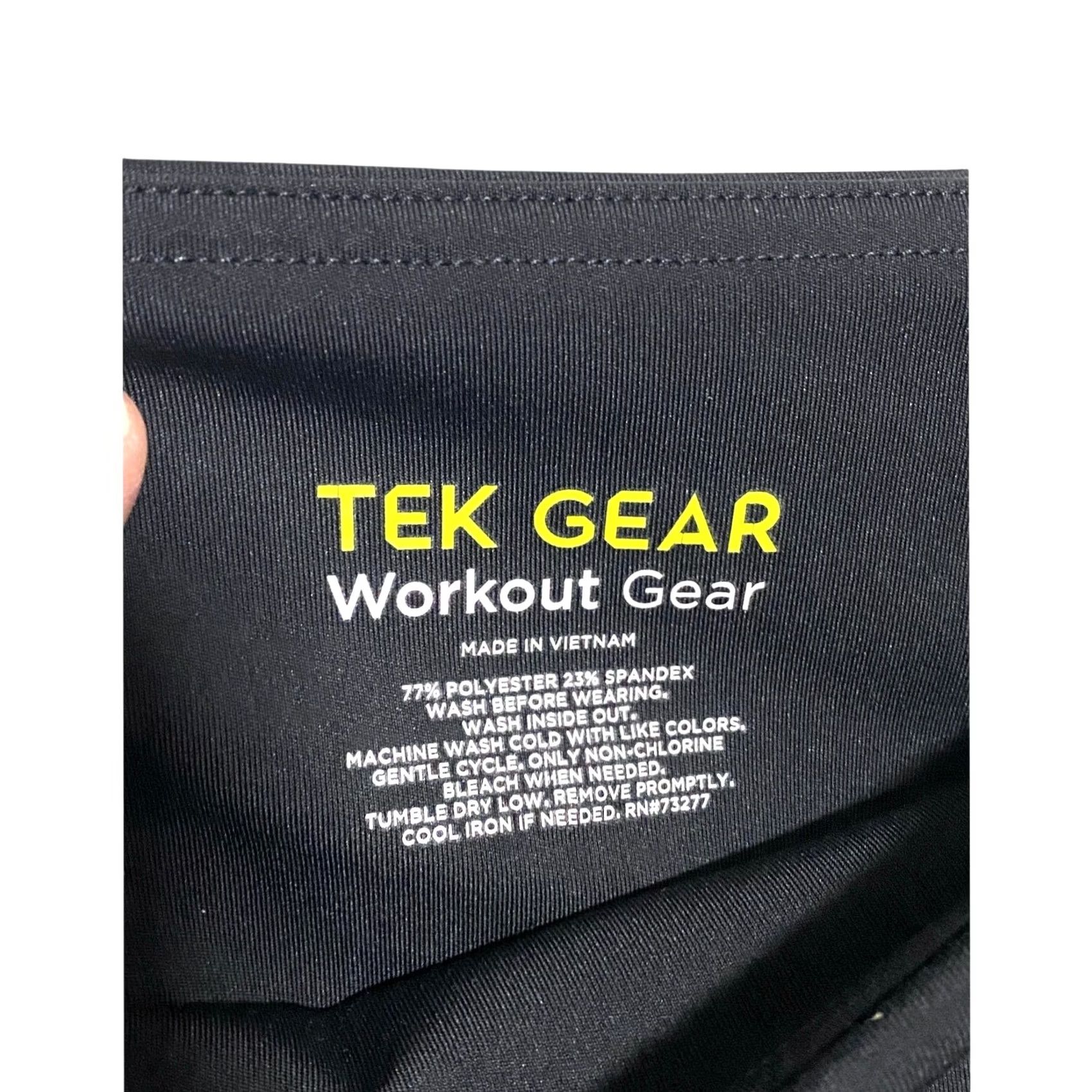Tek Gear Tek Gear Black Leggings Womens 2X Leggings Activewear Athleisure Gym Yoga Travel Casual Workout Stretch Pull On Womens Size 40" / US 18 - 5 Thumbnail