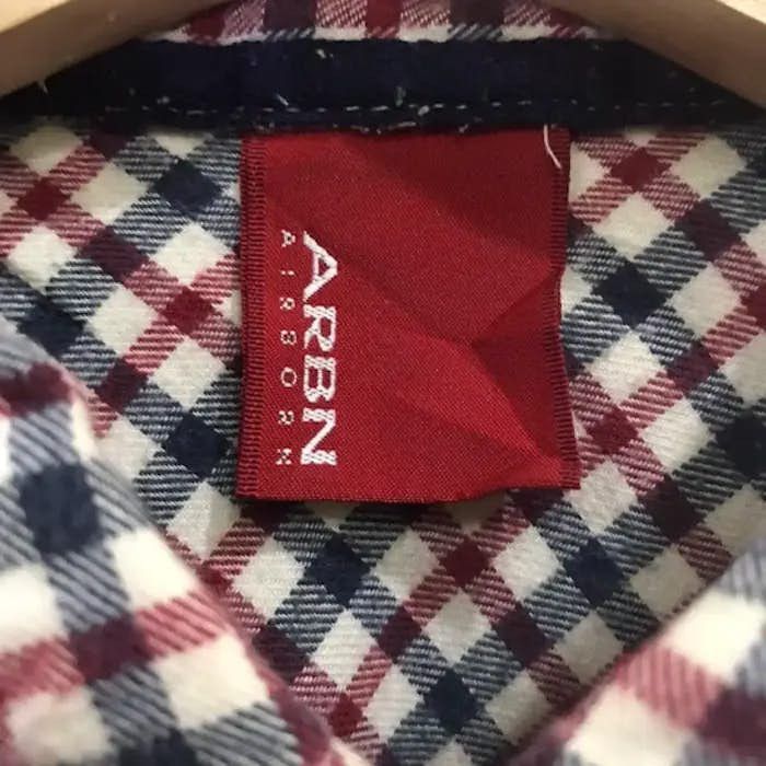 Flannel Airborn Plaid Tartan Flannel Shirt Button Up Size US M / EU 48-50 / 2 - 5 Thumbnail