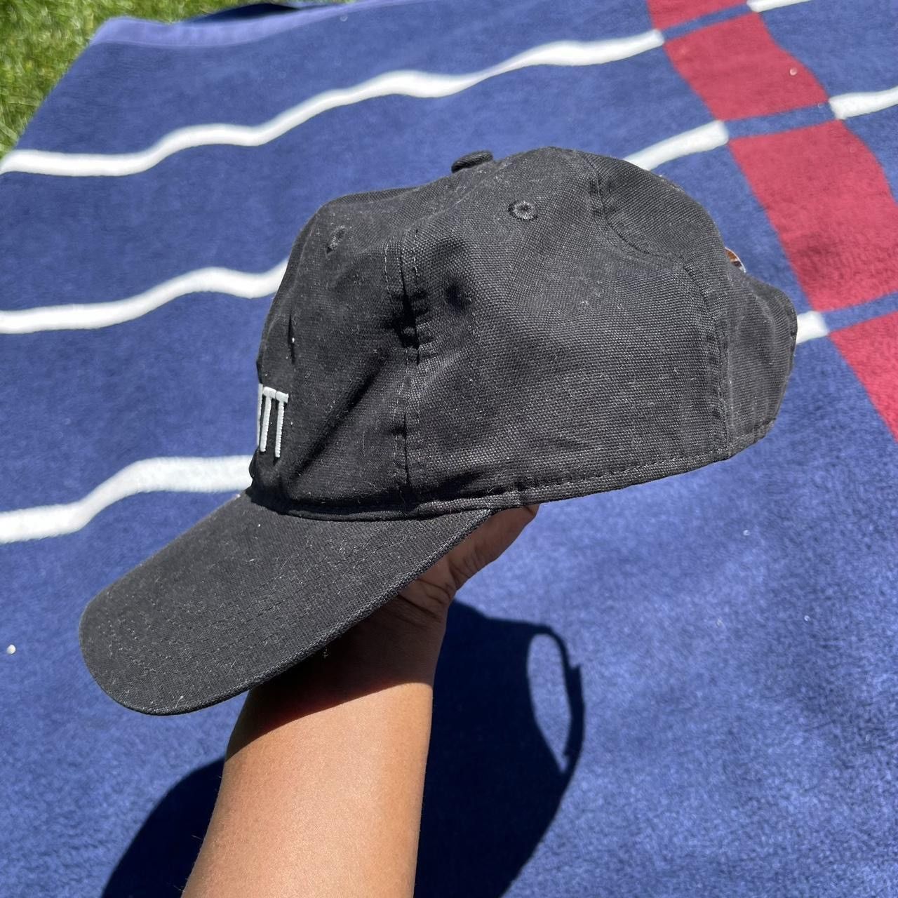 Carhartt Carhartt Hat Cap Black Logo Embroidered Baseball Casual Size ONE SIZE - 2 Thumbnail