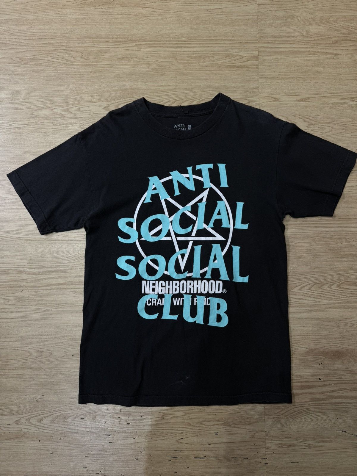 Anti Social Social Club 90’s ANTI SOCIAL SOCIAL CLUB RARE MULTILOGO Y2K RETRO TSHIRT Size US M / EU 48-50 / 2 - 1 Thumbnail