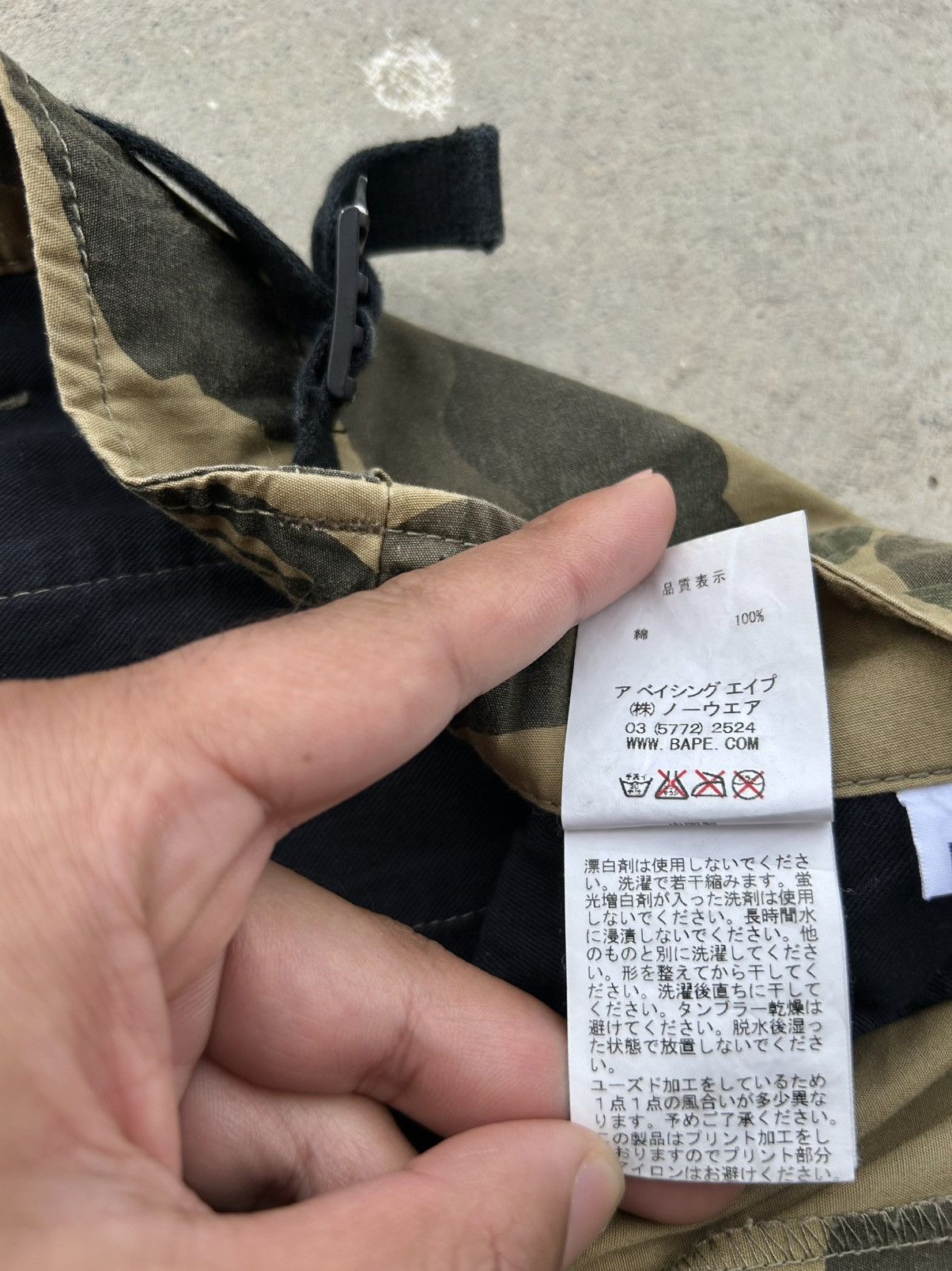 Bape CRAZY RARE BAPE NIGO FIRST CAMO CROPPED PANTS Size US 32 / EU 48 - 12 Thumbnail