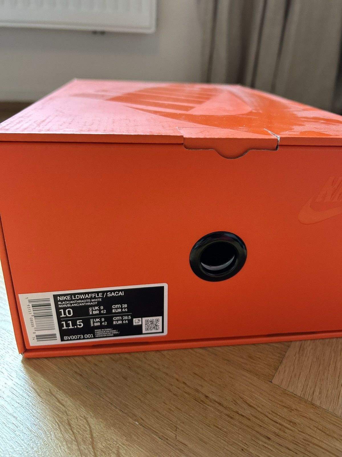 Nike × Sacai Nike Sacai LD Waffle Black Size US 10 / EU 43 - 9 Thumbnail