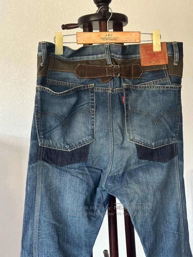 Junya Watanabe Junya Watanabe size S Men's Patchwork Denim Pants Size US 27 - 6 Thumbnail