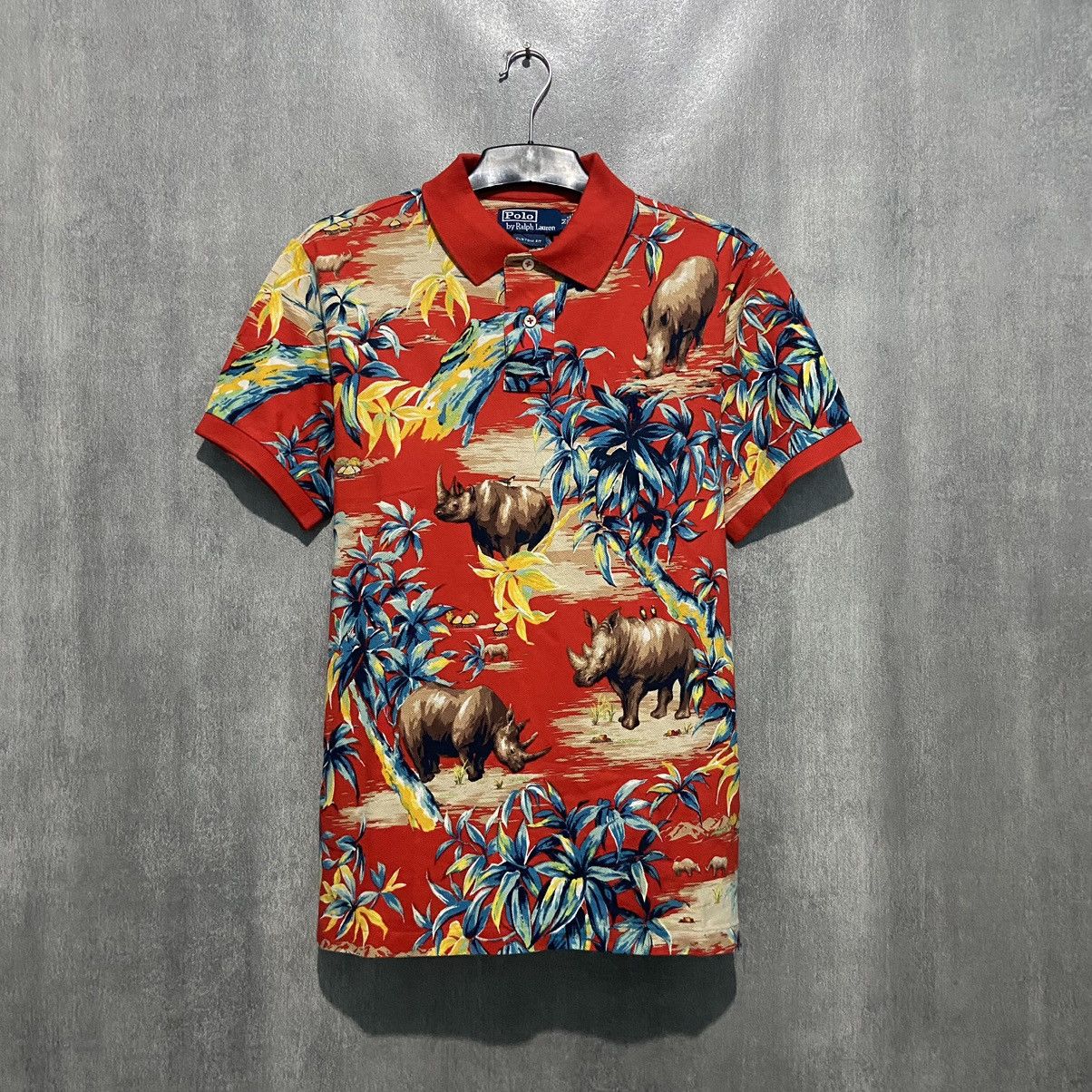 Polo Ralph Lauren × Ralph Lauren × Vintage Vintage Polo Ralph Lauren Rhino Shirt Size M Size US M / EU 48-50 / 2 - 1 Thumbnail