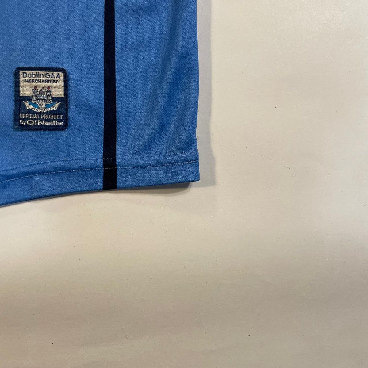 O'Neills Ath cliath GAA jersey in blue and white polo shirt tee rugby Size US L / EU 52-54 / 3 - 6 Thumbnail