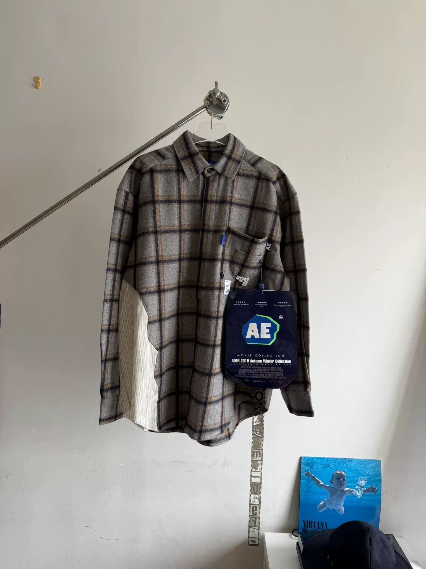 Ader Error Ader Error Plaid Wool Shirt Size US M / EU 48-50 / 2 - 1 Thumbnail
