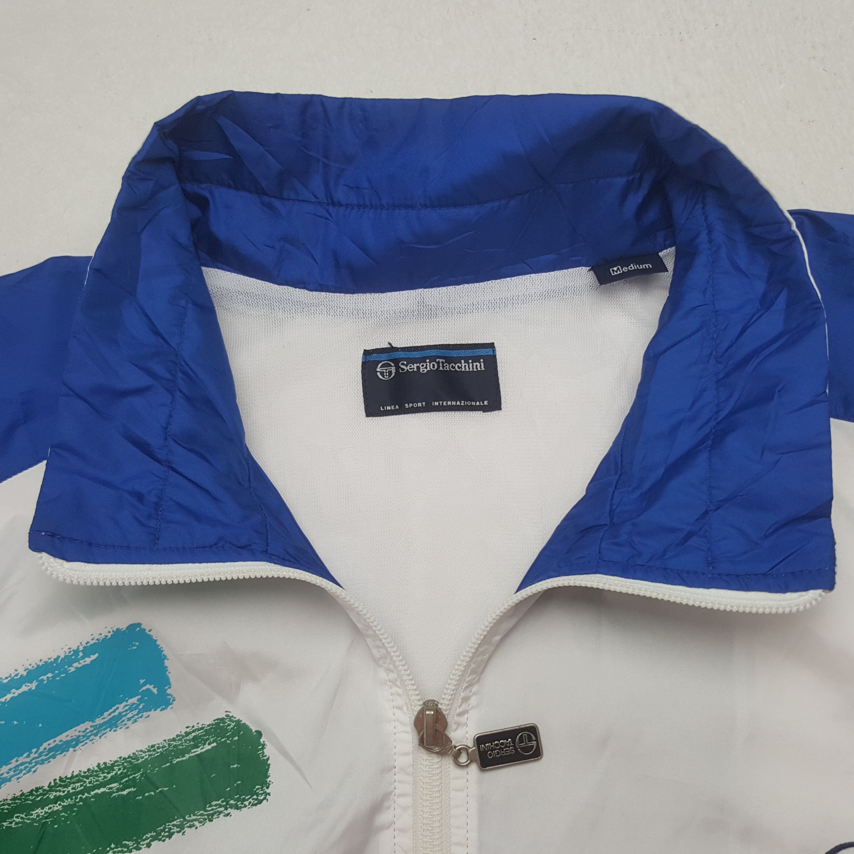 Sergio Tacchini Vintage Sergio Tacchini Windbreaker Sport Jacket Size US M / EU 48-50 / 2 - 4 Thumbnail