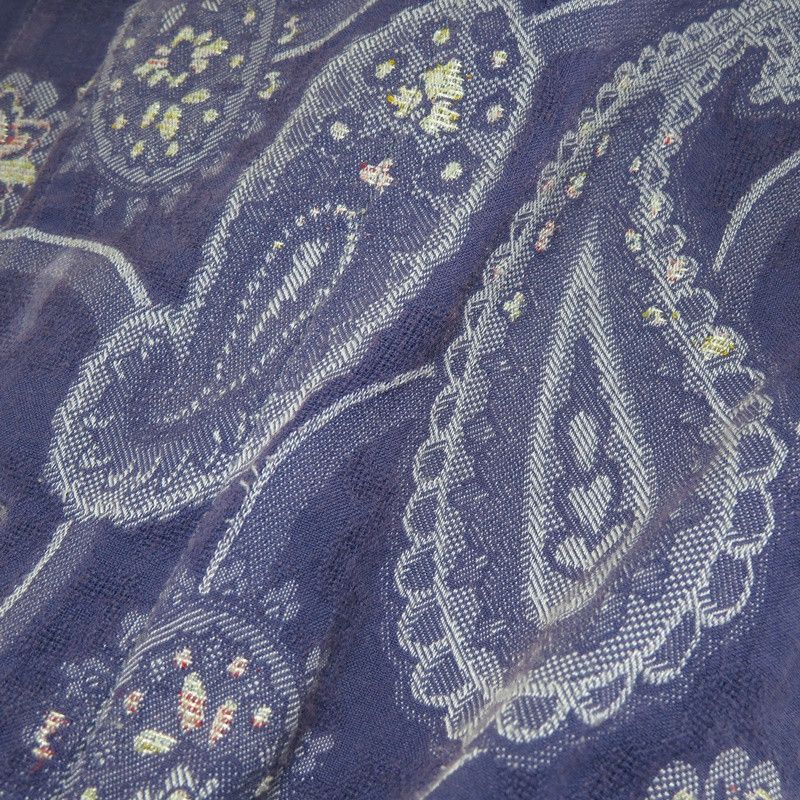 Needles Jacket Stand Collar Paisley Coverall Purple Size US M / EU 48-50 / 2 - 8 Thumbnail