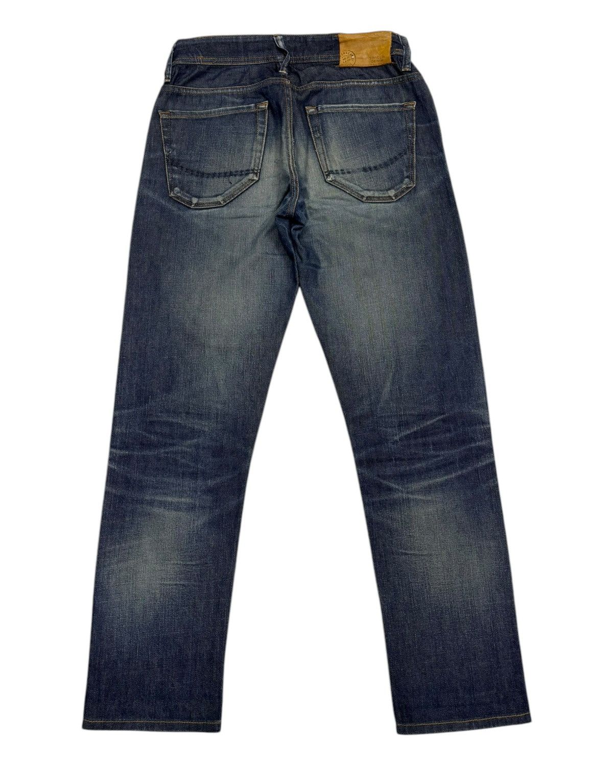 Siviglia 🔥SIVIGLIA MADE IN ITALY DISTRESSED DENIM JEANS Size US 28 / EU 44 - 2 Thumbnail