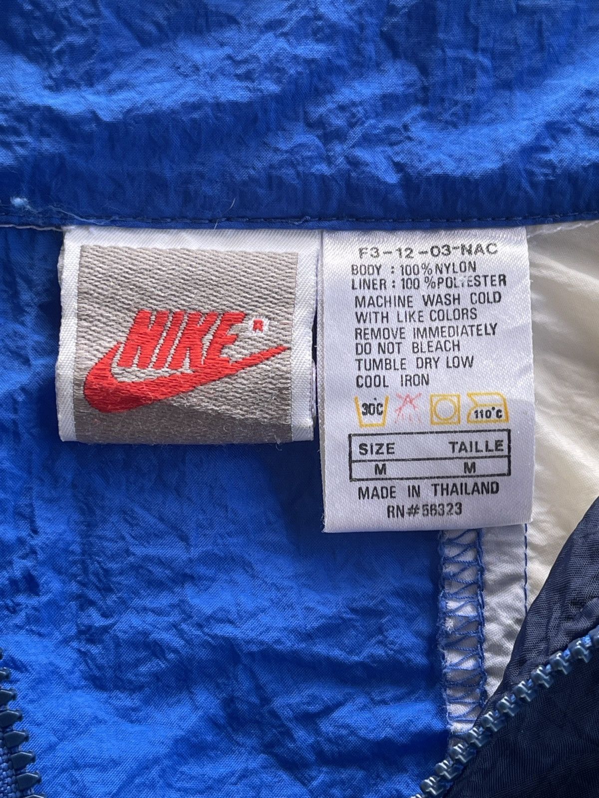 Nike 90s Nike Colorblock Nylon Jacket Size US M / EU 48-50 / 2 - 14 Thumbnail