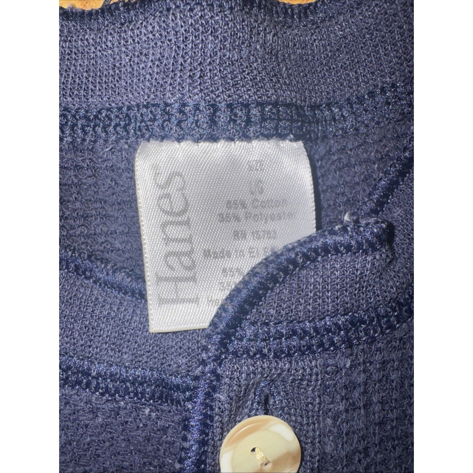 Band Tees × Hanes × Vintage Vintage Hanes Henley Thermal Blue L 17x24 Western USA Prep Size US L / EU 52-54 / 3 - 3 Thumbnail
