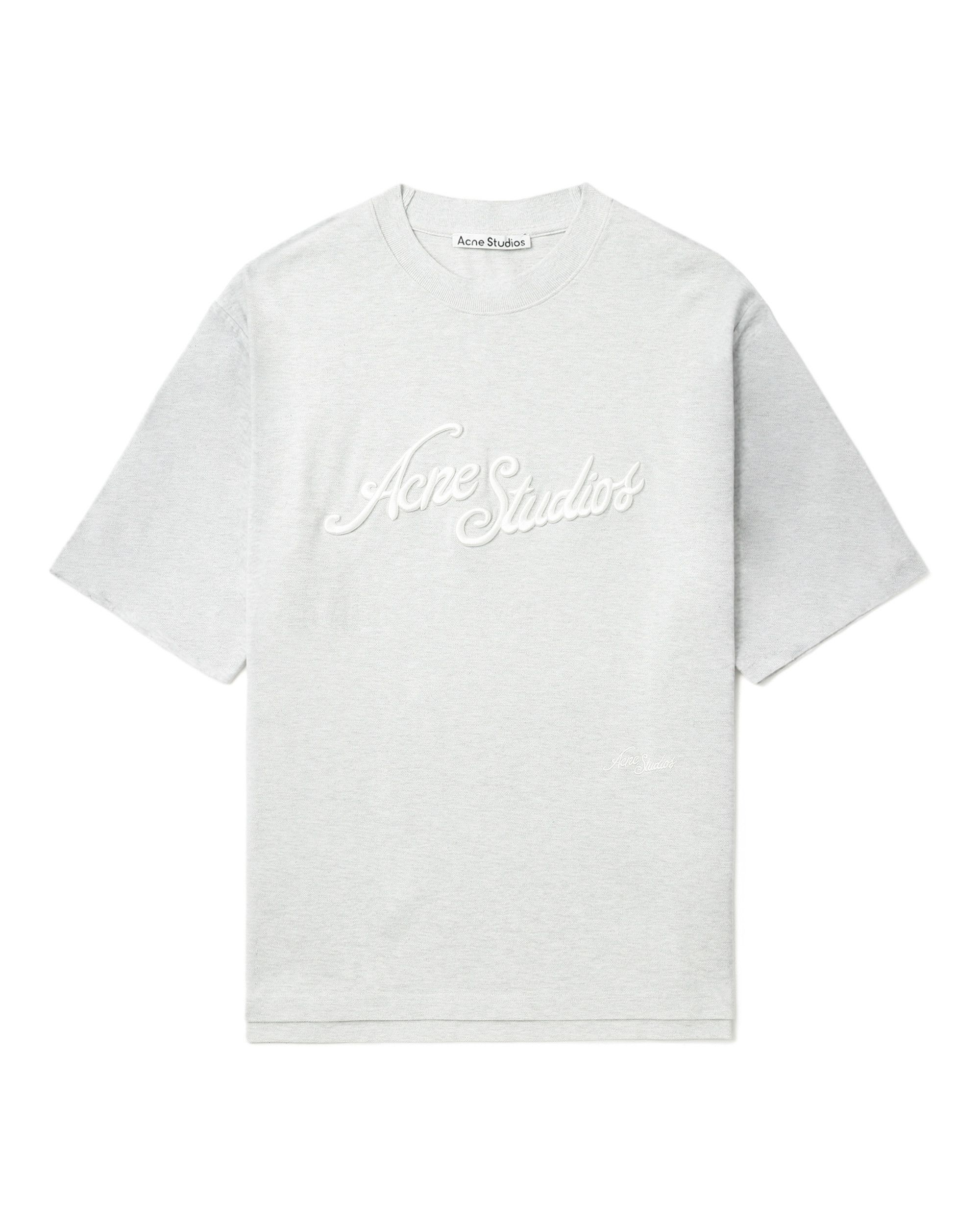 Acne Studios Acne Studios Logo Embroidered Short Sleeve T-Shirt Size US L / EU 52-54 / 3 - 1 Thumbnail