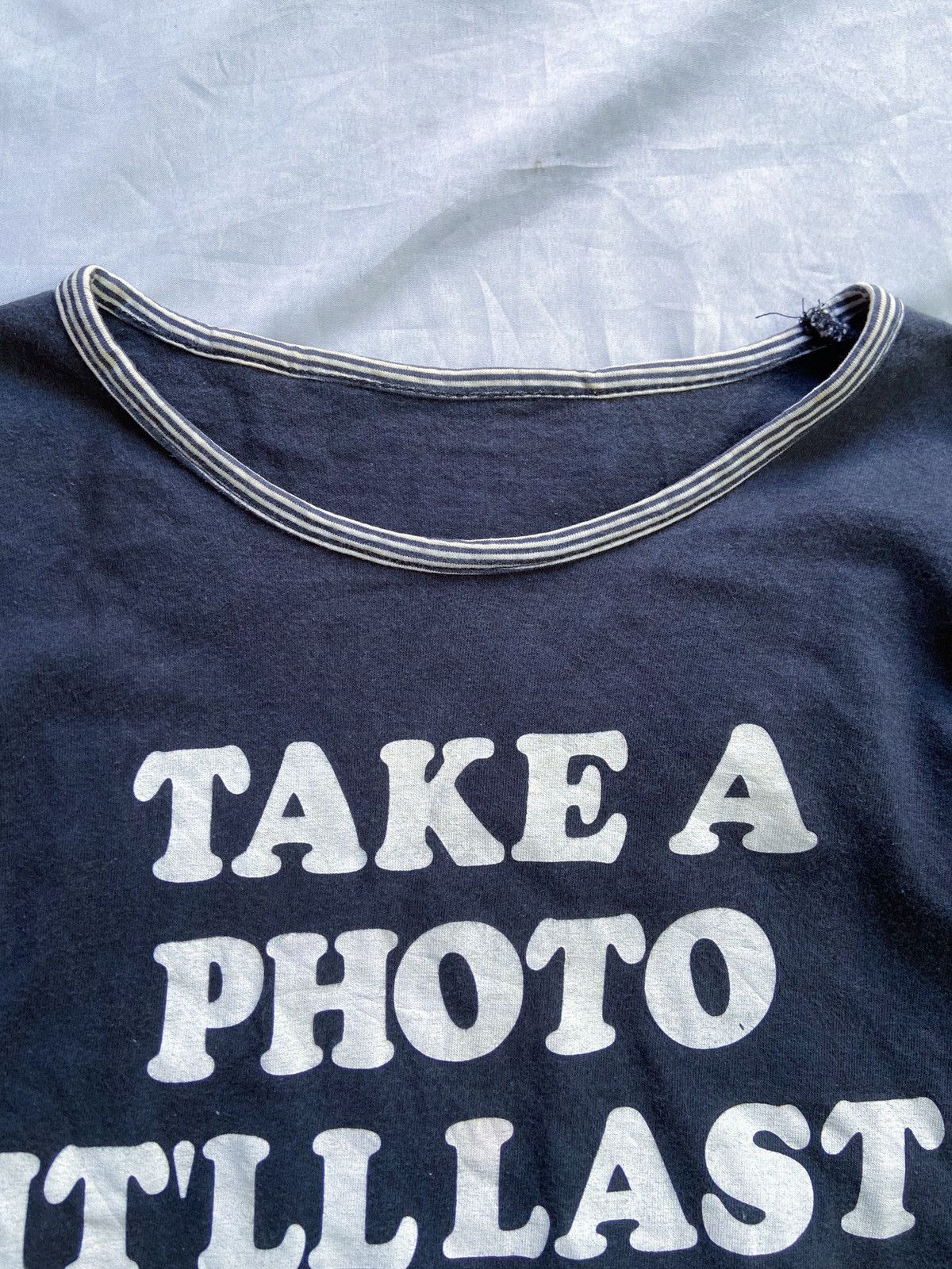 Japanese Brand TAKE A PHOTO IT WILL LAST LONGER! LONG SLEEVE Size US S / EU 44-46 / 1 - 4 Thumbnail
