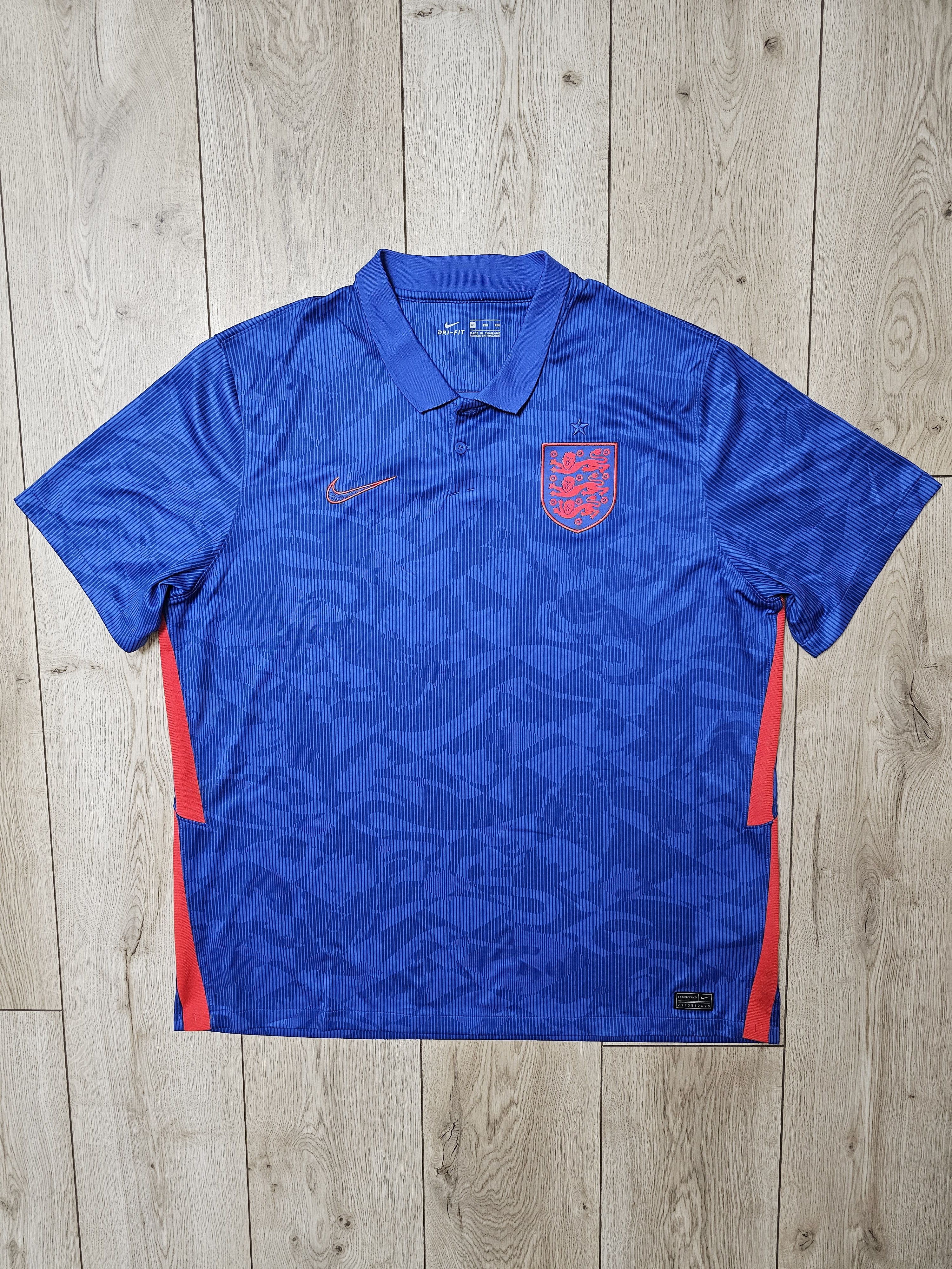Nike ENGLAND 2020 2022 AWAY FOOTBALL SHIRT SOCCER JERSEY Size US XXL / EU 58 / 5 - 1 Thumbnail