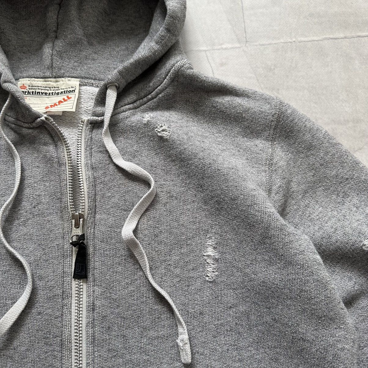 Buzz Rickson's Japan Grktinvestigation Issey Miyake Distressed Zip Hoodie Size US S / EU 44-46 / 1 - 6 Thumbnail