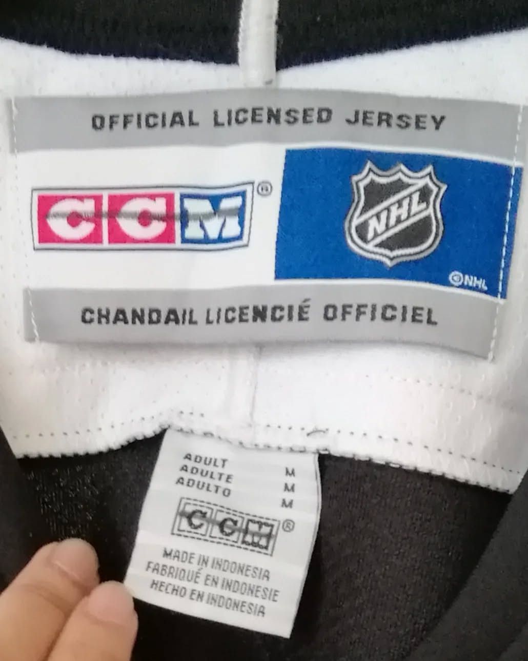 NHL CCM Philadelphia Flyers NHL Hockey Jersey Black Size US M / EU 48-50 / 2 - 4 Thumbnail