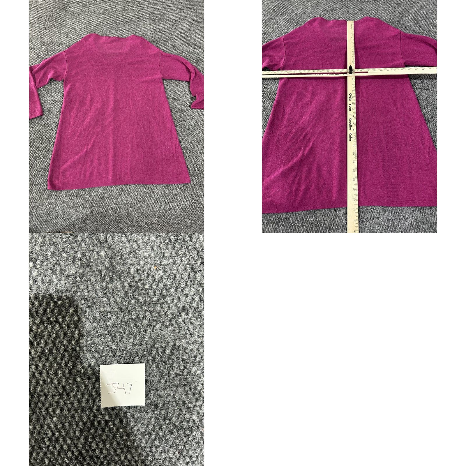 Soft Surroundings VINTAGE? No. Soft Surroundings Sweater Dress Womens L Pink V-Neck Tunic Long Sleeve Knit—Casual, 3/4 Sleeve, Pullover, Solid Knit Dress Size L / US 10 / IT 46 - 9 Thumbnail
