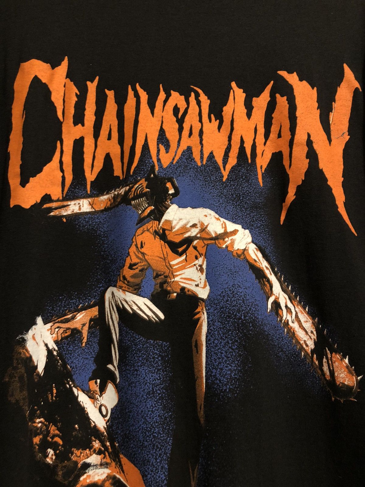Anime × Vintage VTG Official Chainsaw Man Denji Mappa Anime Manga T Shirt Size US XXL / EU 58 / 5 - 2 Thumbnail