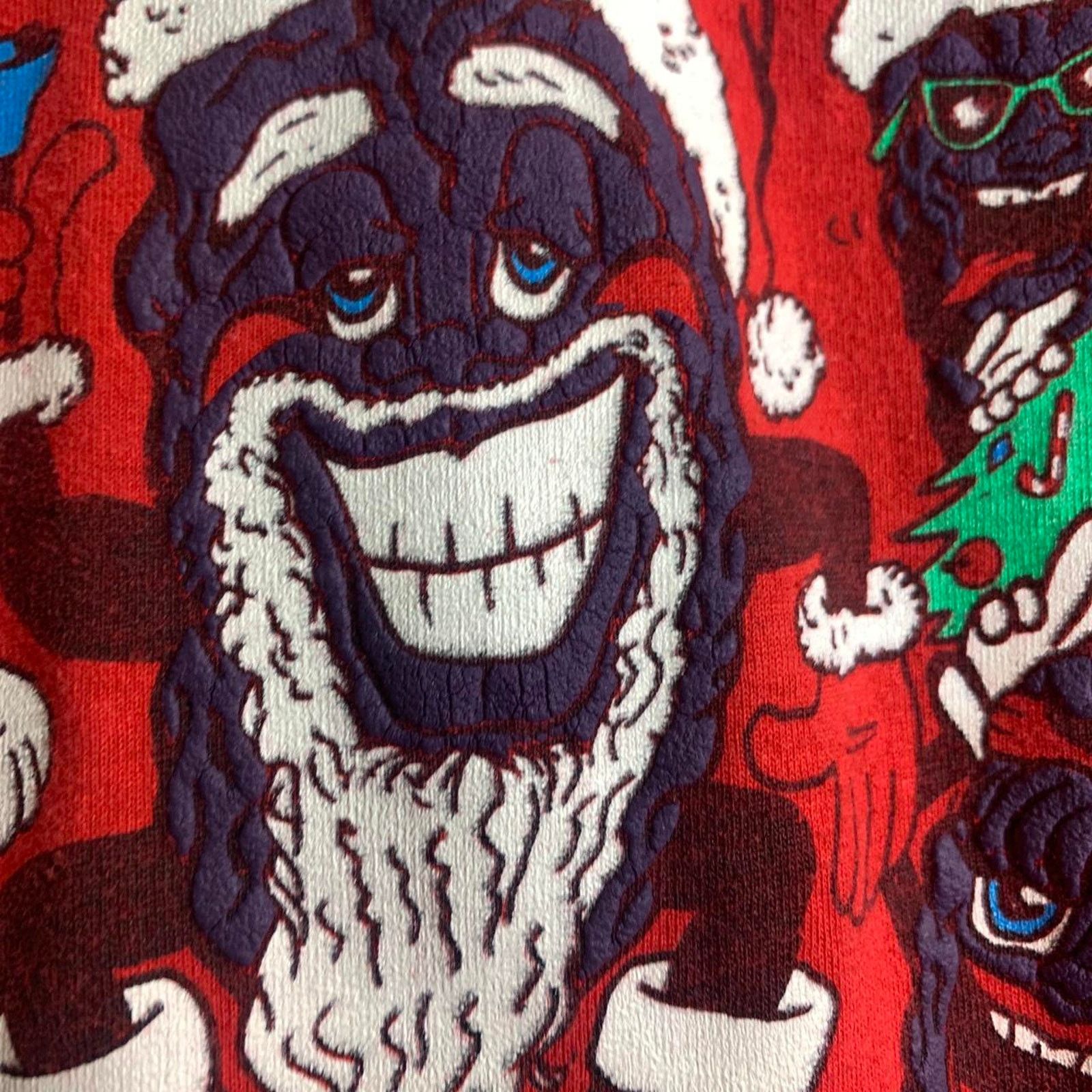 Other vintage 80’s CALIFORNIA RAISINS Merry Christmas tee shirt L Size US L / EU 52-54 / 3 - 4 Thumbnail