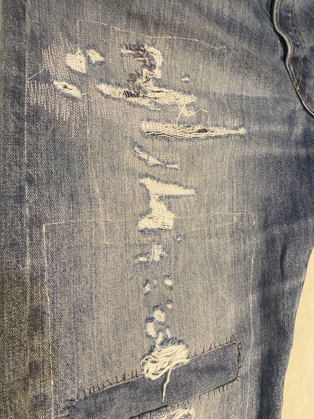 Polo Ralph Lauren vintage Polo Ralph Lauren distressed demin Size US 34 / EU 50 - 5 Thumbnail