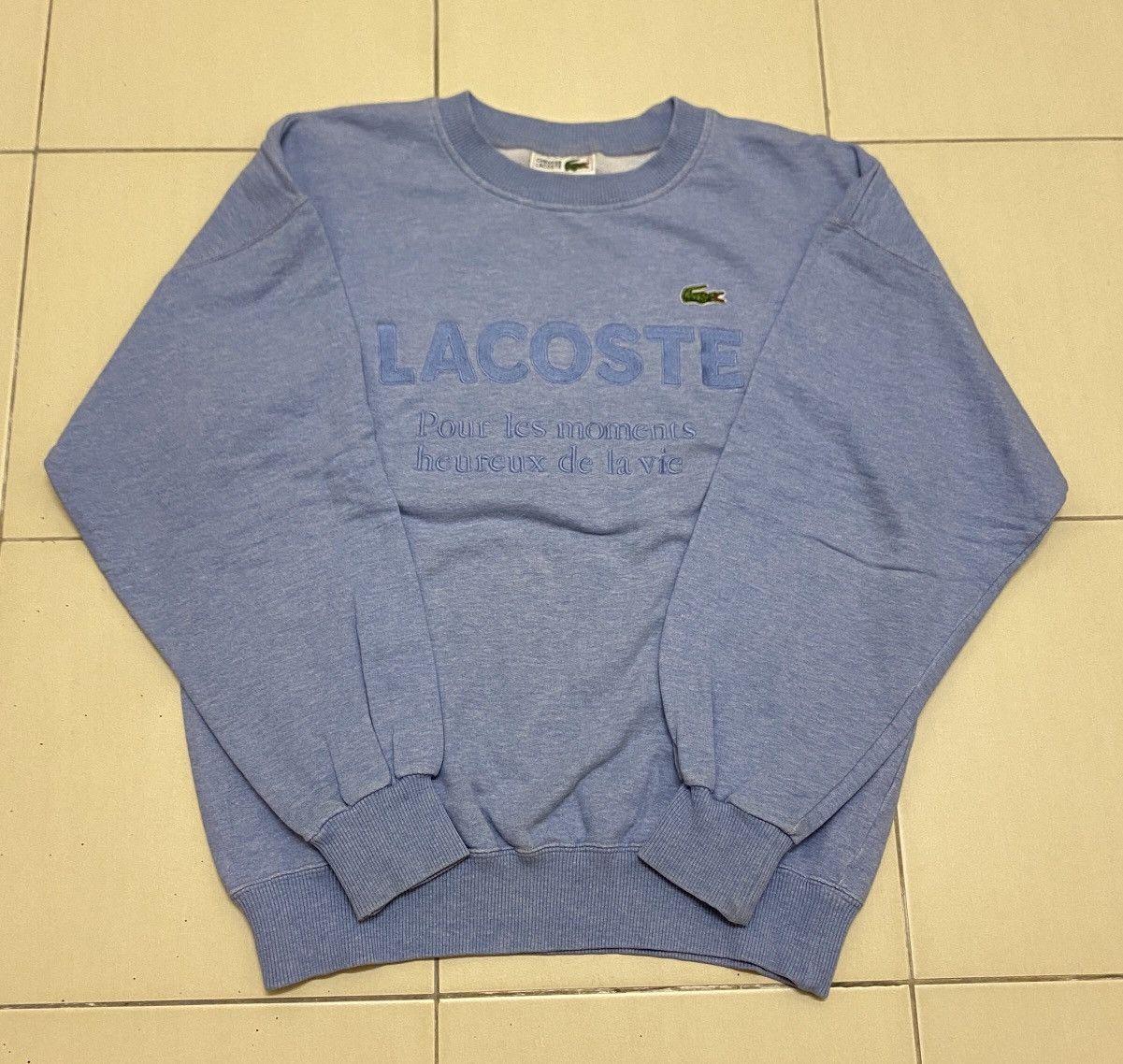 Lacoste Chemise Lacoste Spellout Small Logo Sweatshirt Size US M / EU 48-50 / 2 - 1 Thumbnail