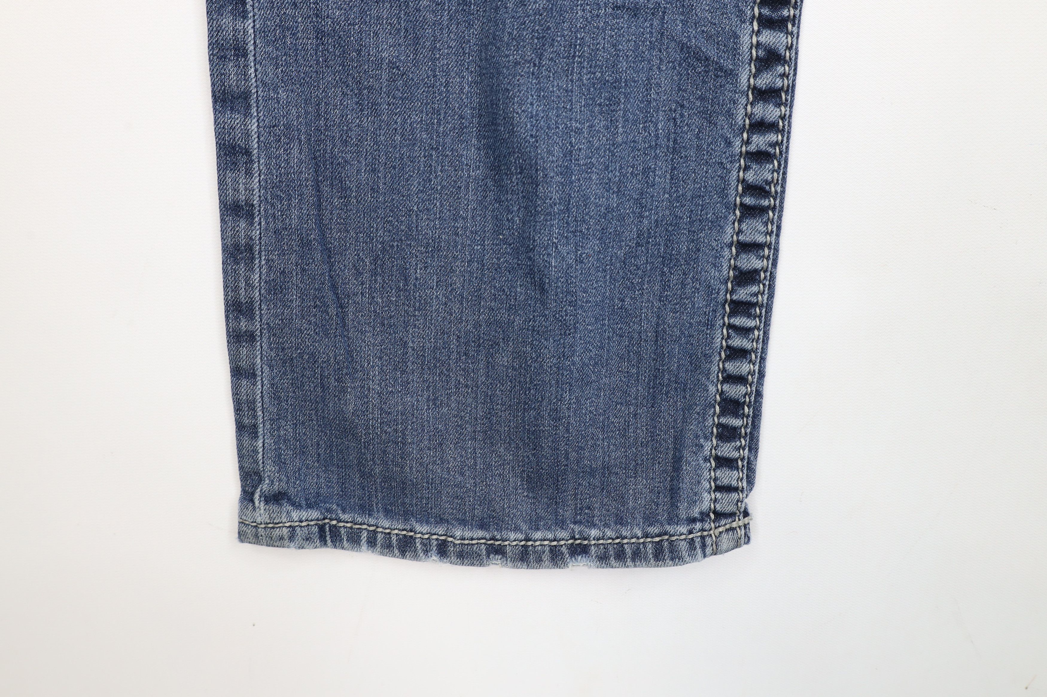 Vintage Buckle BKE Thick Stitch Stretch Jake Bootleg Denim Jeans Size US 33 - 6 Thumbnail