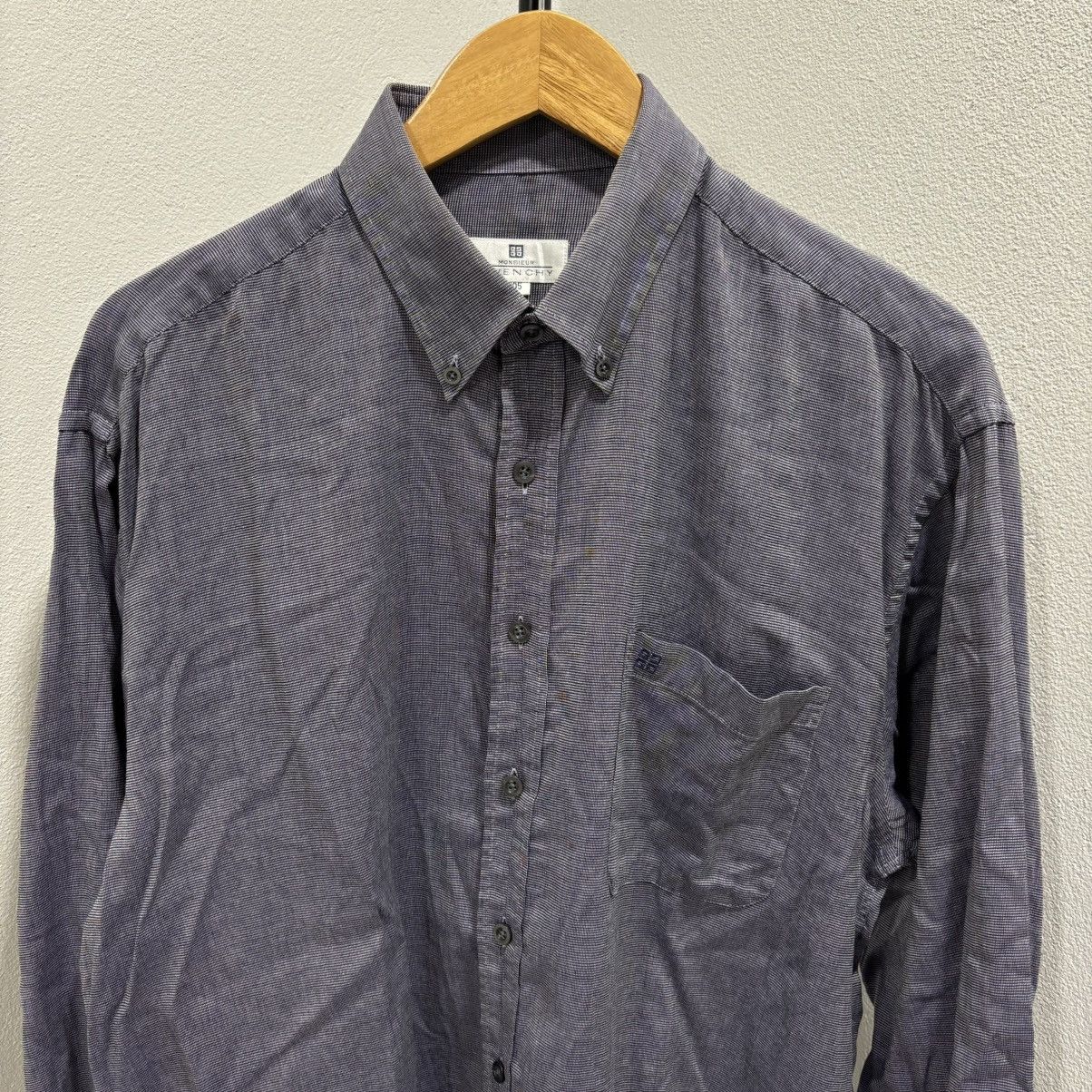 Givenchy Vintage Givenchy Shirt Size US XL / EU 56 / 4 - 2 Thumbnail