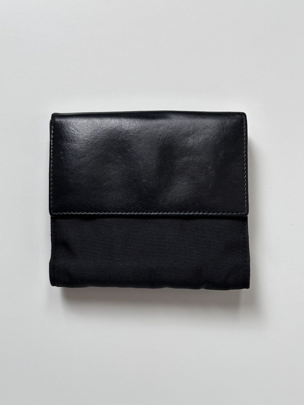 Gucci GUCCI Jackie Nylon Black Lather Compact Wallet Size ONE SIZE - 4 Thumbnail