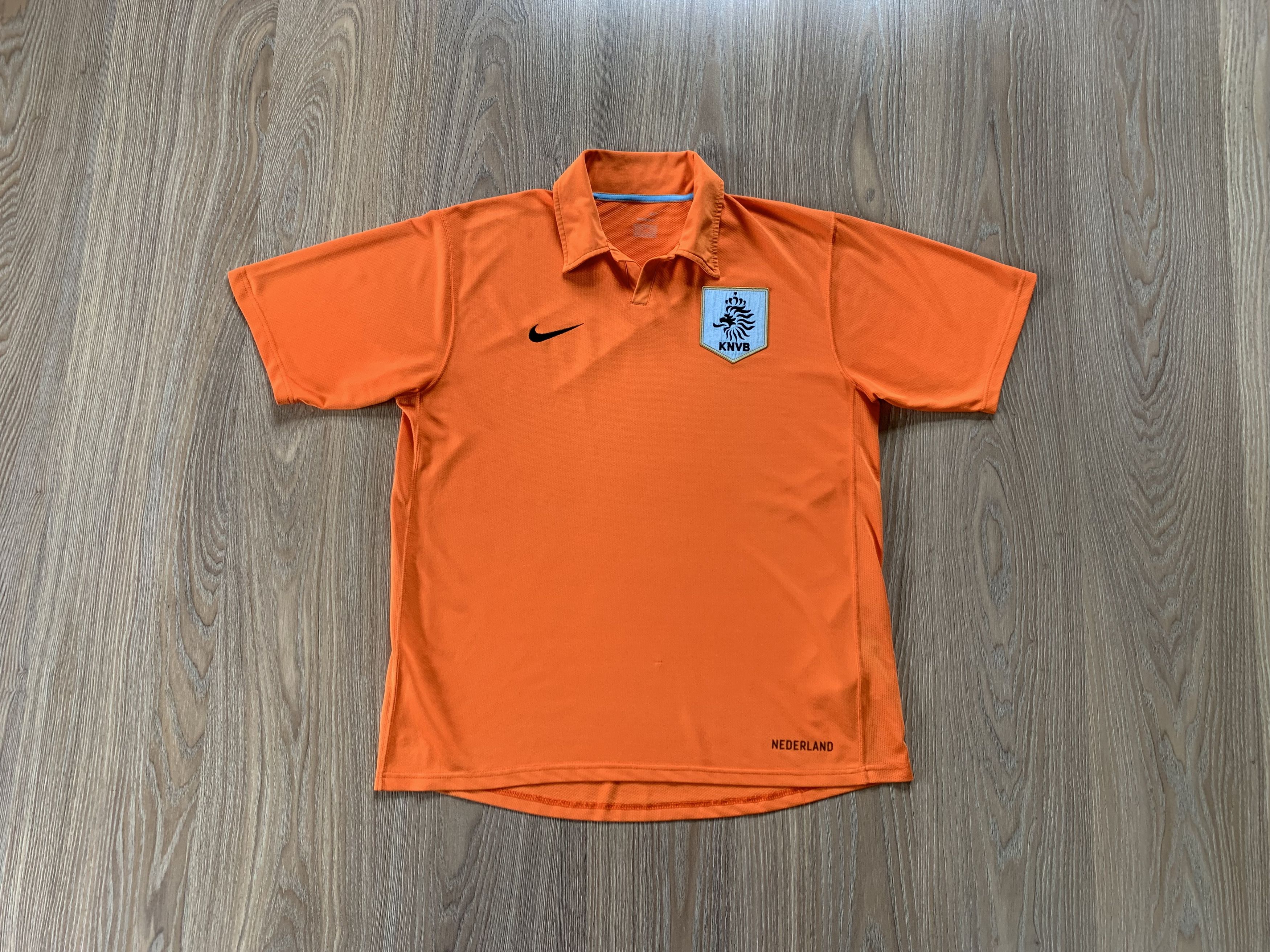 Nike × Vintage Nike Netherlands National Football Team Home Jersey 2006 Size US L / EU 52-54 / 3 - 13 Thumbnail