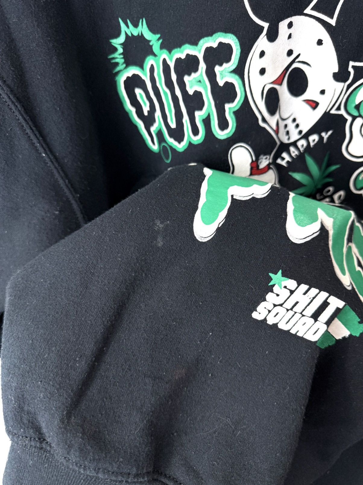 Rap Tees 💥90’s Rare! Vintage Puff Puff Weed Marijuana Sweatshirt Size US M / EU 48-50 / 2 - 9 Thumbnail