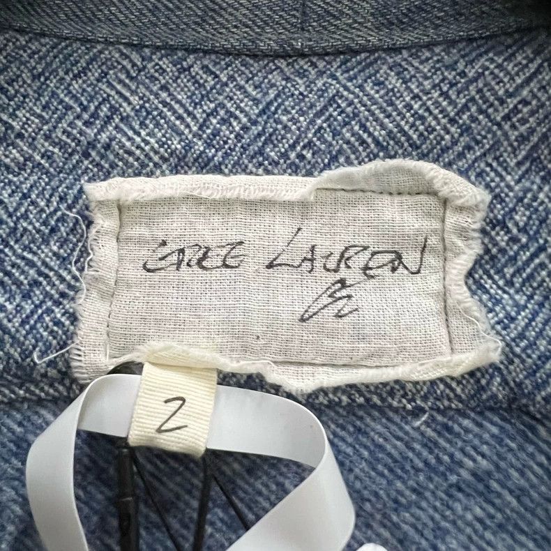 Greg Lauren greg lauren Blue denim pocket shirt 2506-Nextarrow Size US M / EU 48-50 / 2 - 4 Thumbnail