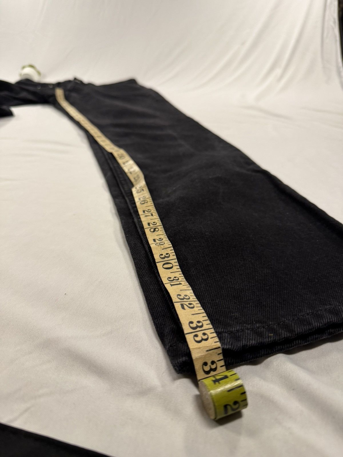 Lanvin Lanvin 2023 Curb Denim Jeans All Black Size 32 Trousers Size US 32 / EU 48 - 9 Thumbnail