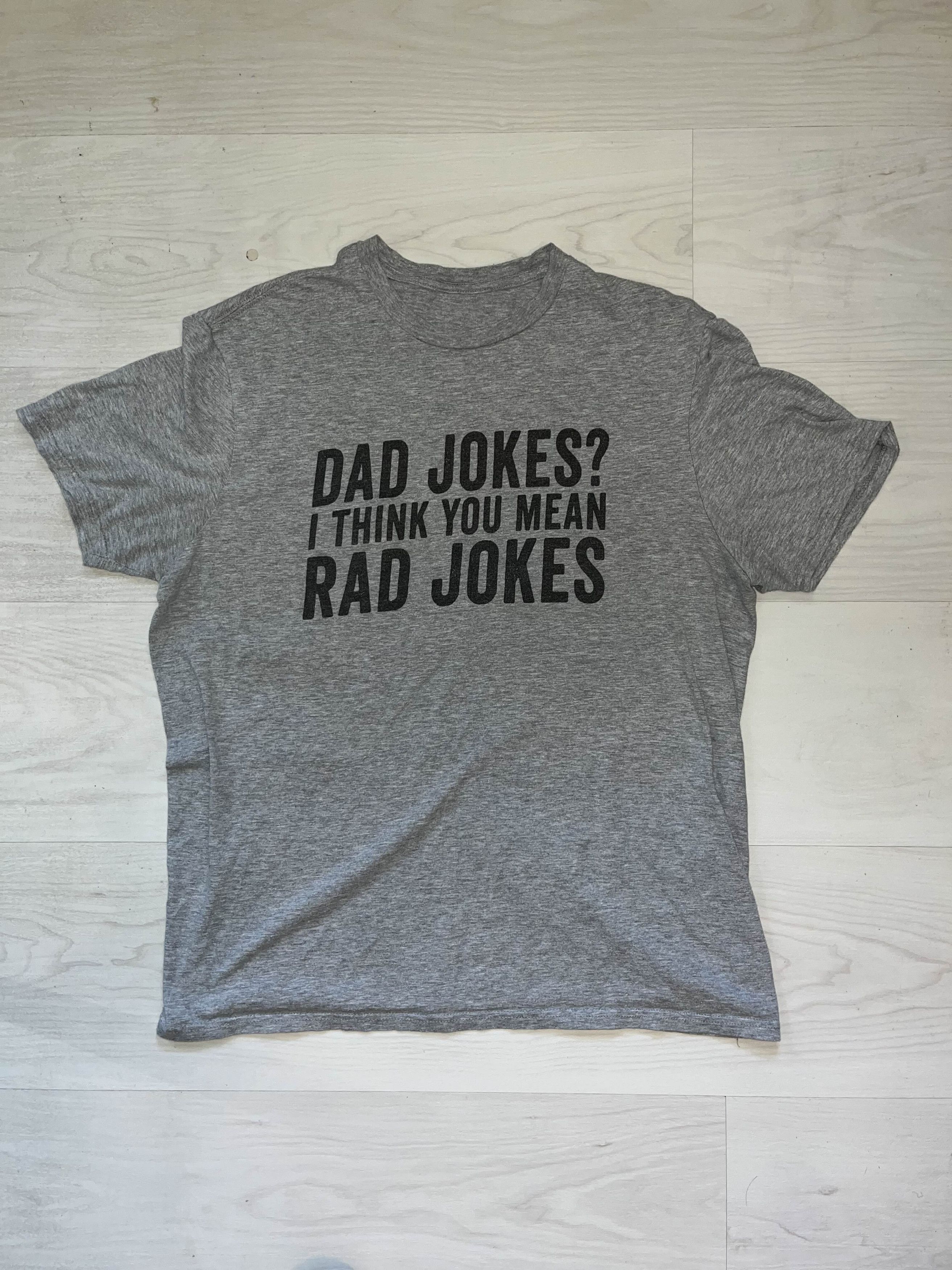 Vintage Y2K Dad Jokes? I Think You Mean Rad Jokes Funny Shirt Size US L / EU 52-54 / 3 - 2 Thumbnail