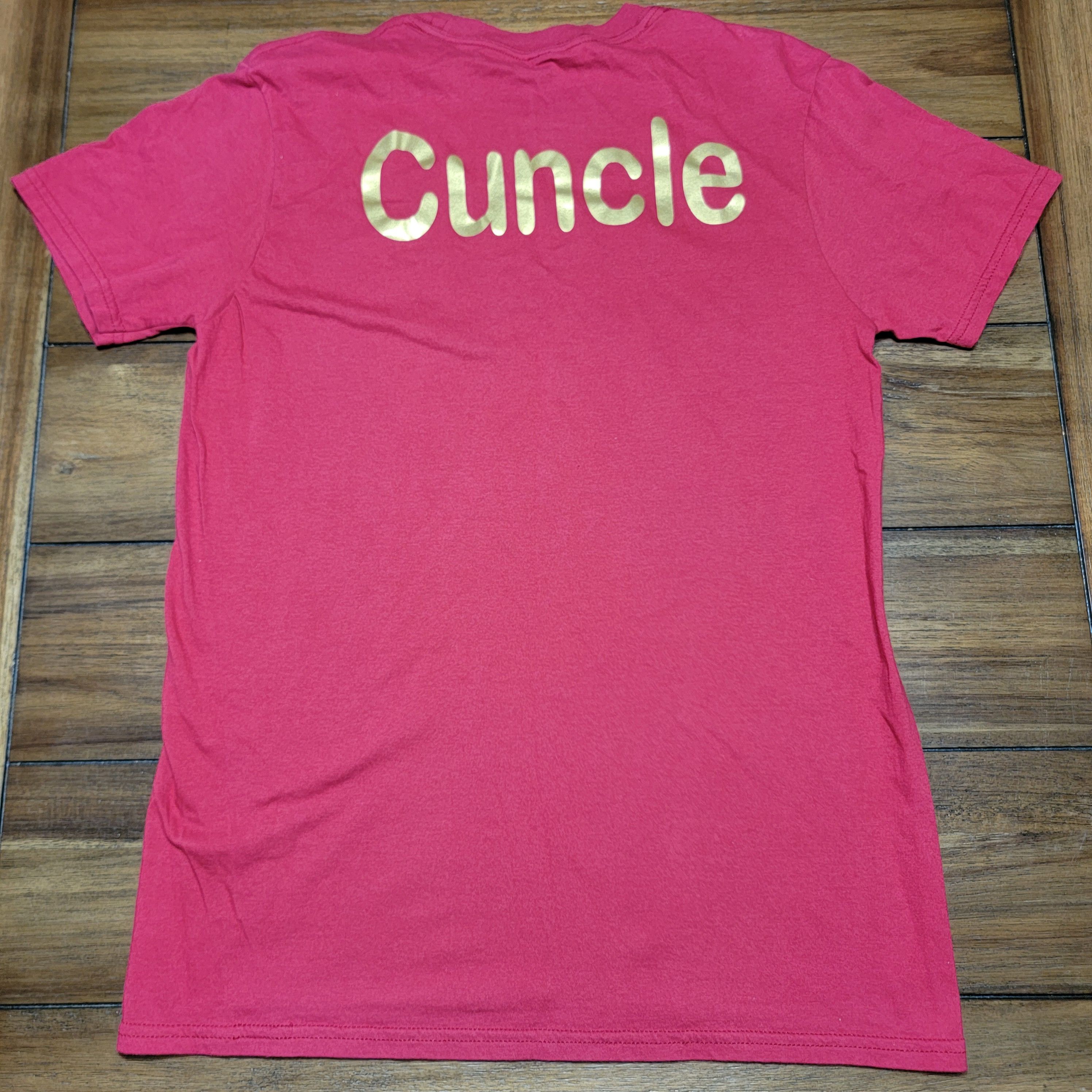 Other SS Red Tee "Expectant Patronum: Cuncle" Size US S / EU 44-46 / 1 - 3 Thumbnail