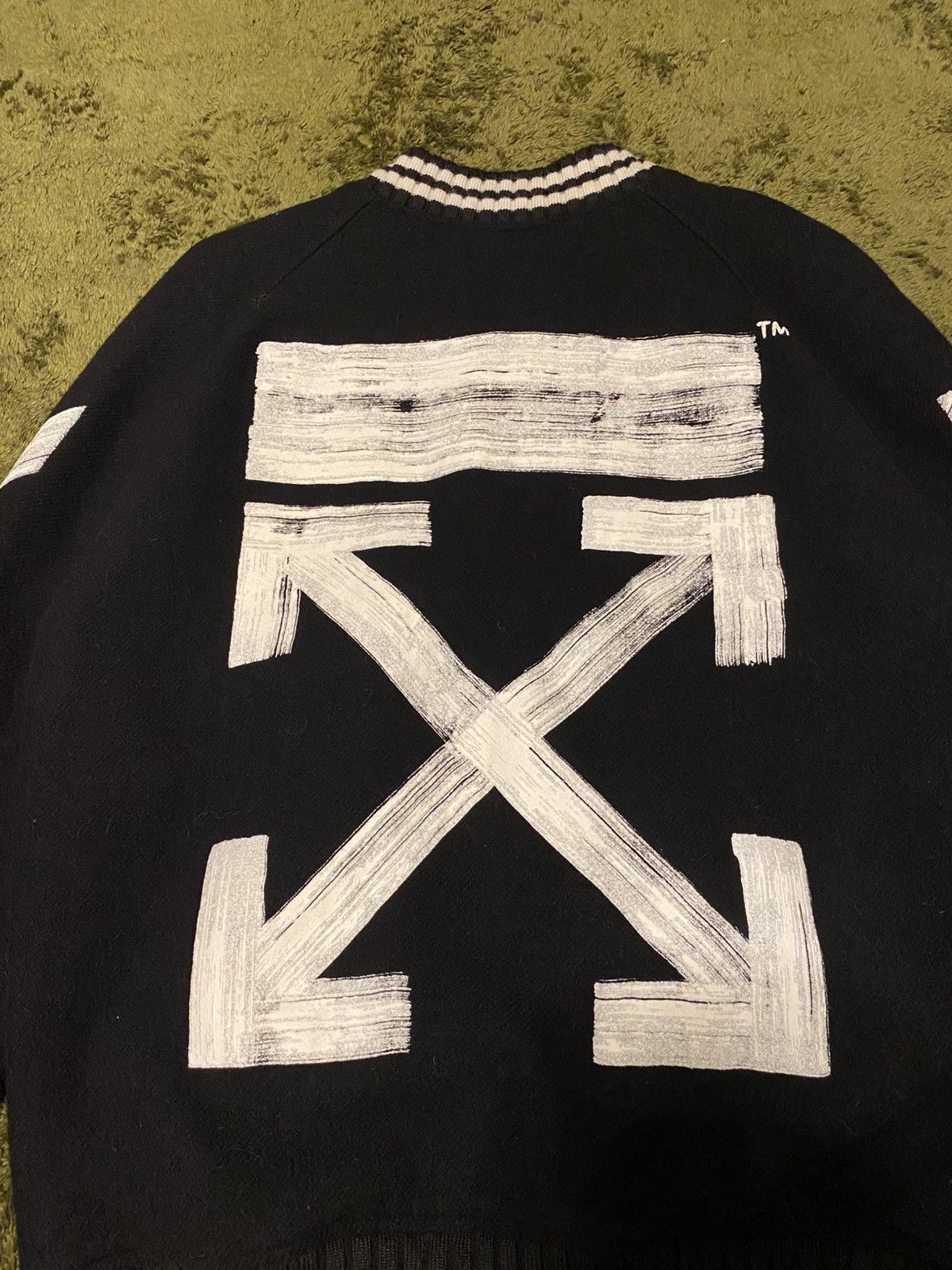Off-White Used off white varsity jacket Size US M / EU 48-50 / 2 - 3 Thumbnail