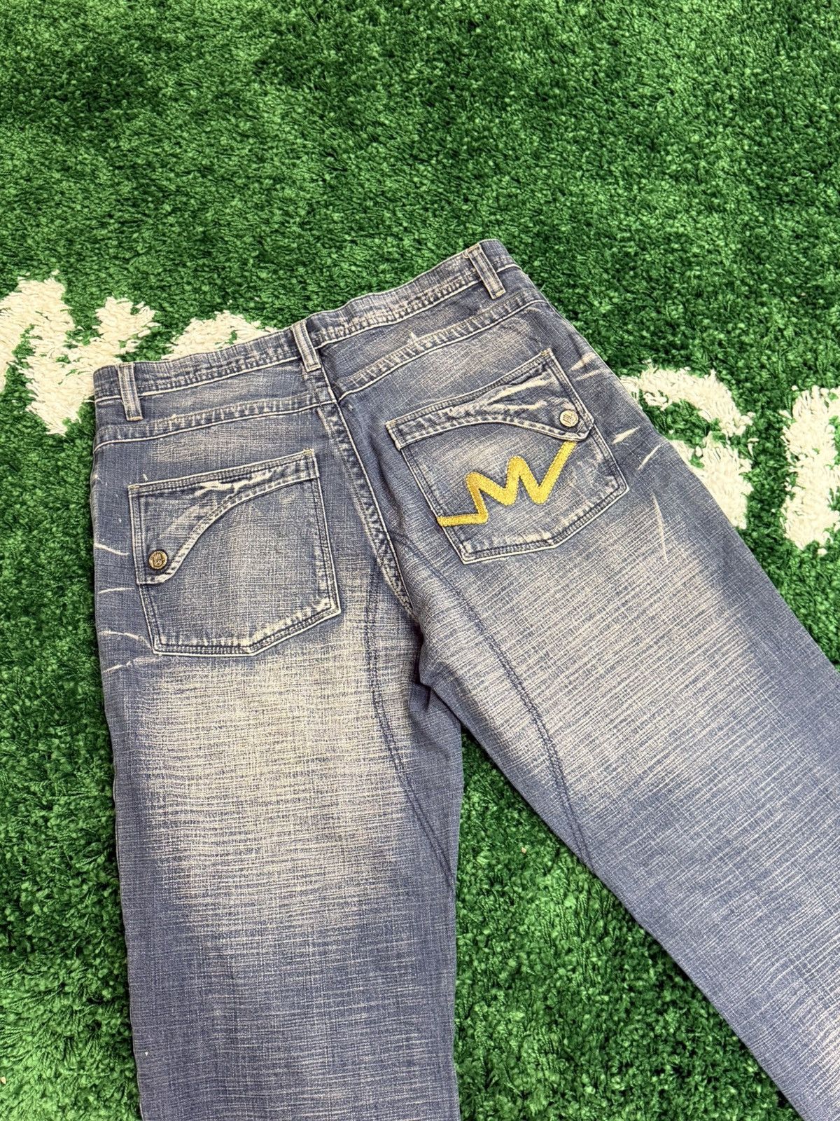 Vintage Cool Vintage "M" Denim Jeans Sz. 34 Size US 34 / EU 50 - 3 Thumbnail