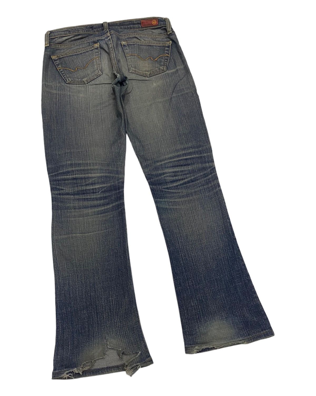 Hysteric Glamour RUSTY FLARE JEANS🔥A.GOLDSCHMIED DISTRESSED DENIM JEANS Size 30" / US 8 / IT 44 - 6 Thumbnail