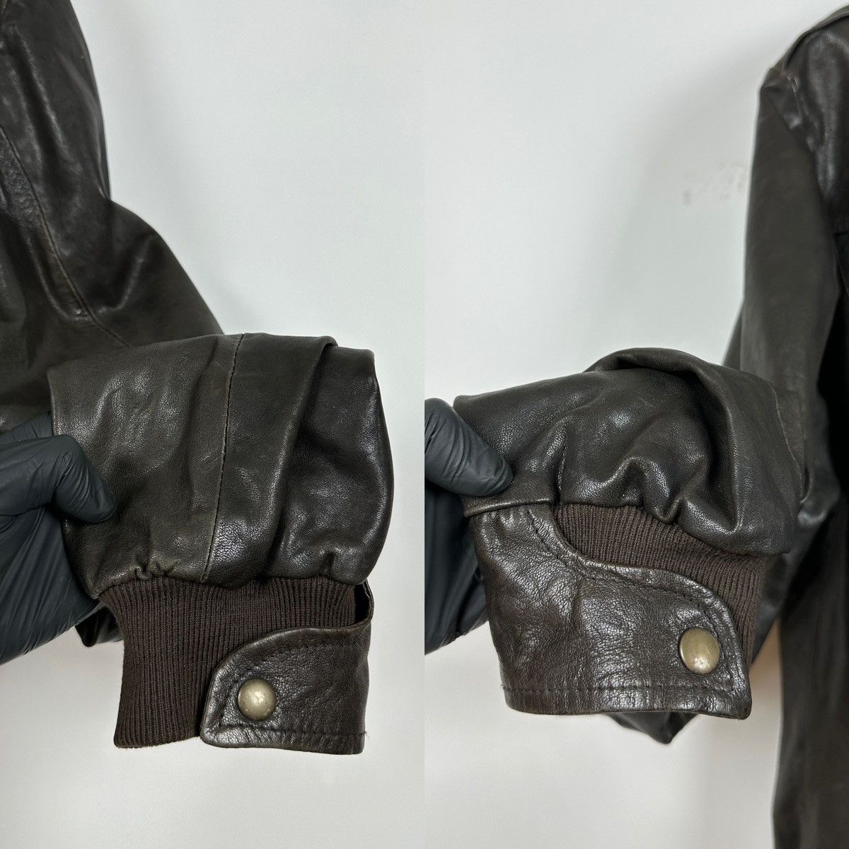 Golden Goose Golden Goose Brown Leather Jacket Size US L / EU 52-54 / 3 - 20 Thumbnail