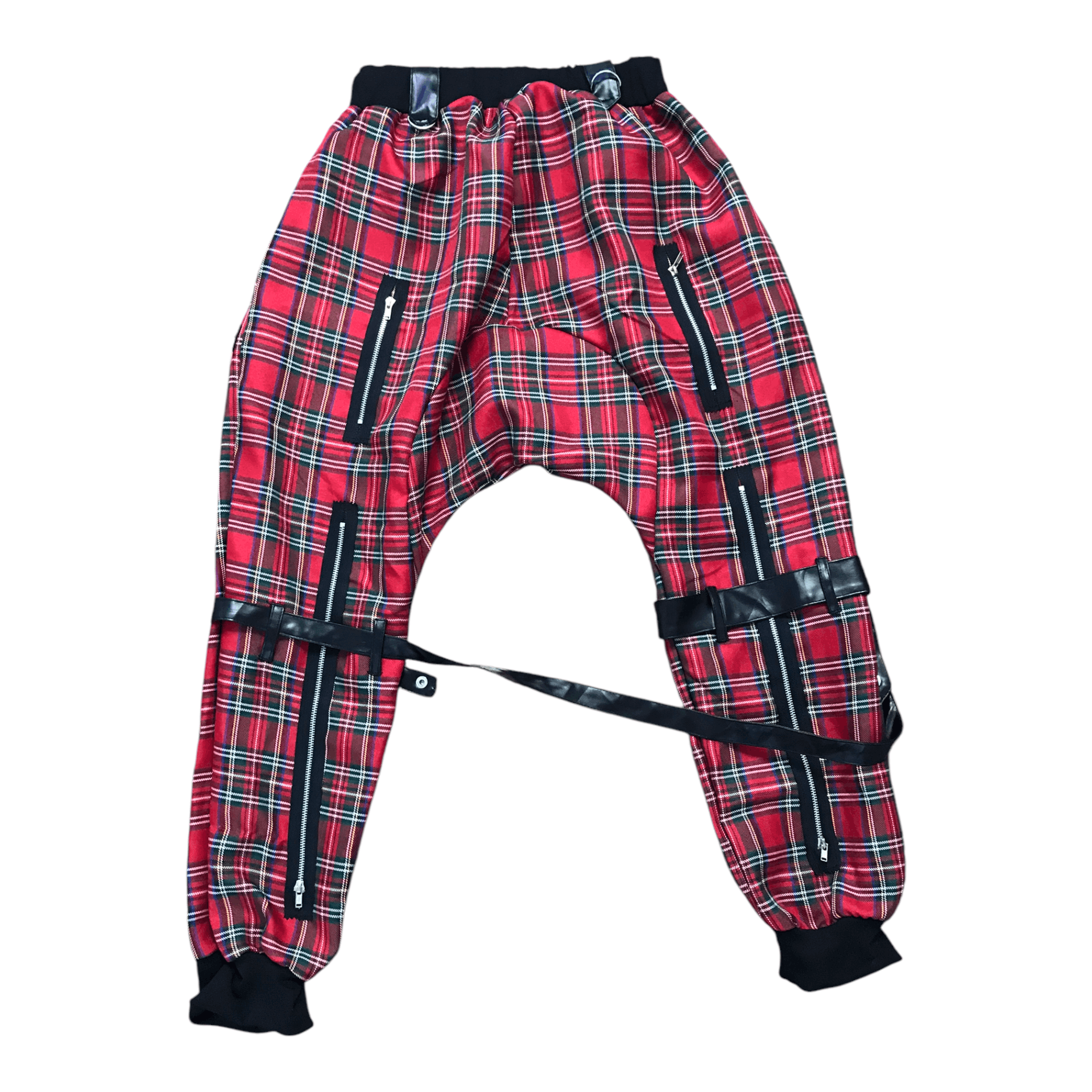 If Six Was Nine × Japanese Brand × Seditionaries Acdc Bondage red plaid Pant Size US 31 - 4 Thumbnail