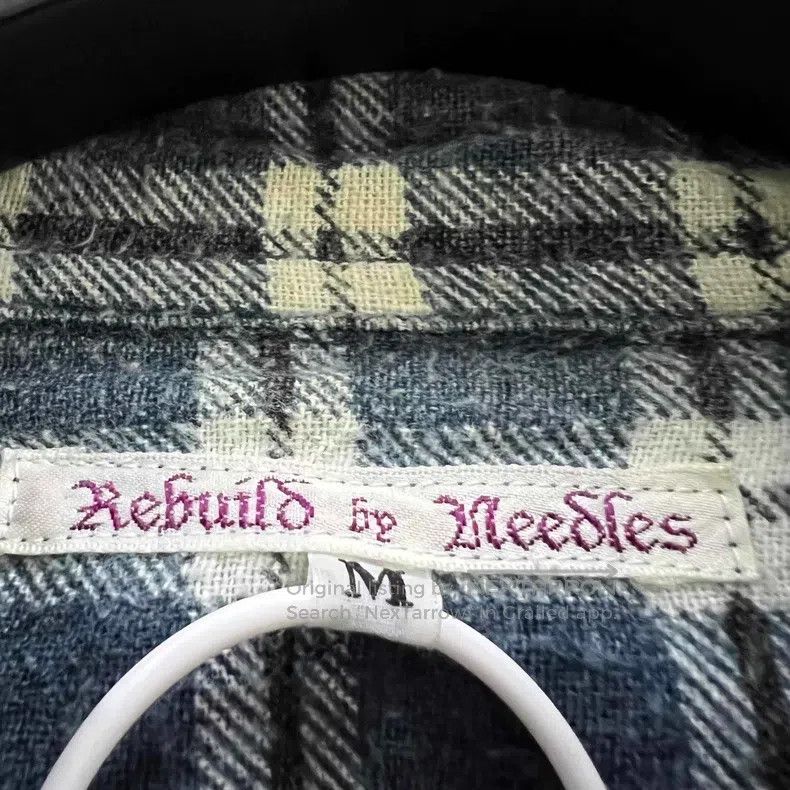 Needles Needles Plaid Patchwork Long Sleeve Shirt Size US M / EU 48-50 / 2 - 2 Thumbnail