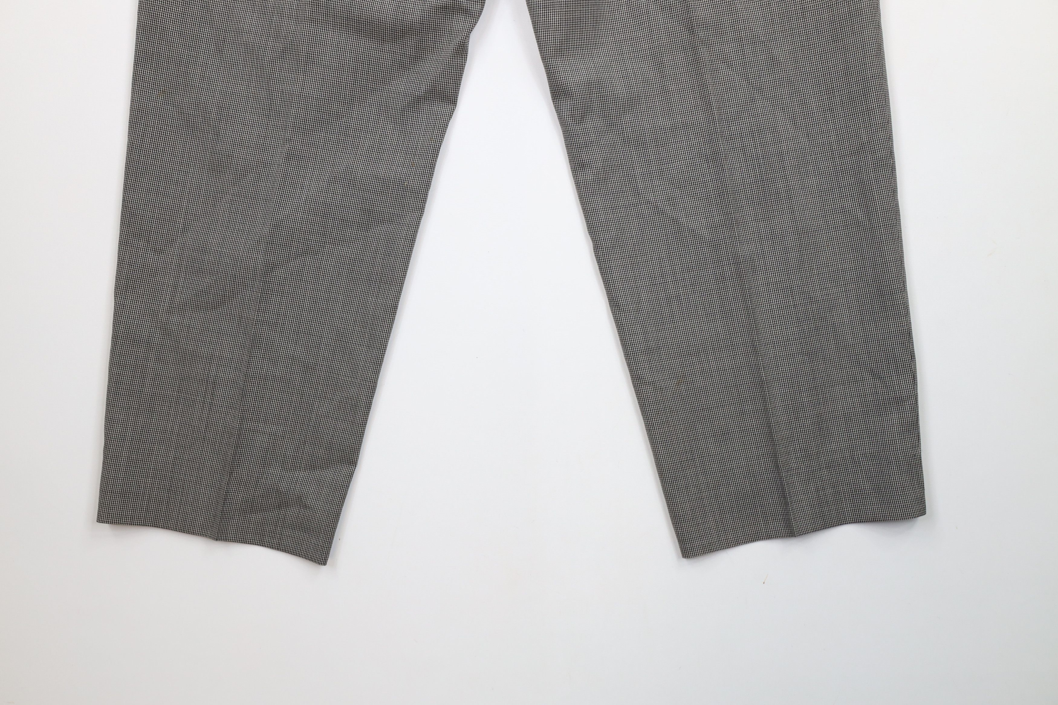 Vintage Vintage 90s Streetwear Wool Houndstooth Wide Leg Chino Pants Size US 36 / EU 52 - 13 Thumbnail