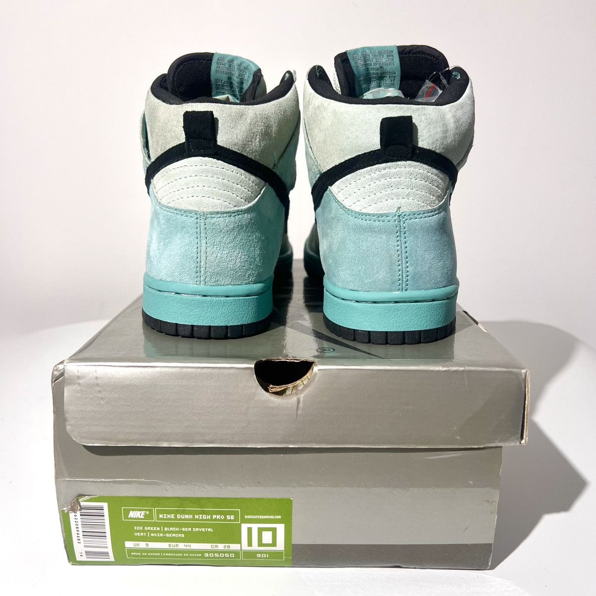 Nike NIKE SB DUNK HIGH PRO SEA CRYSTAL UK9 US10 Size US 10 / EU 43 - 5 Thumbnail