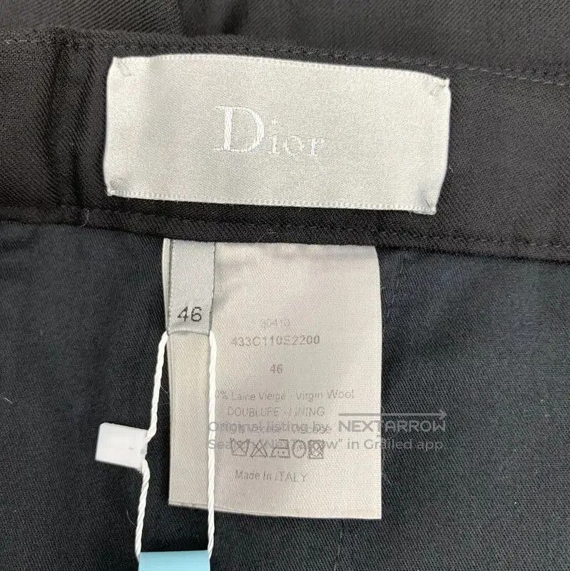 Other Dior Black Wool Casual Trousers for Men . Size US 28 / EU 44 - 6 Thumbnail
