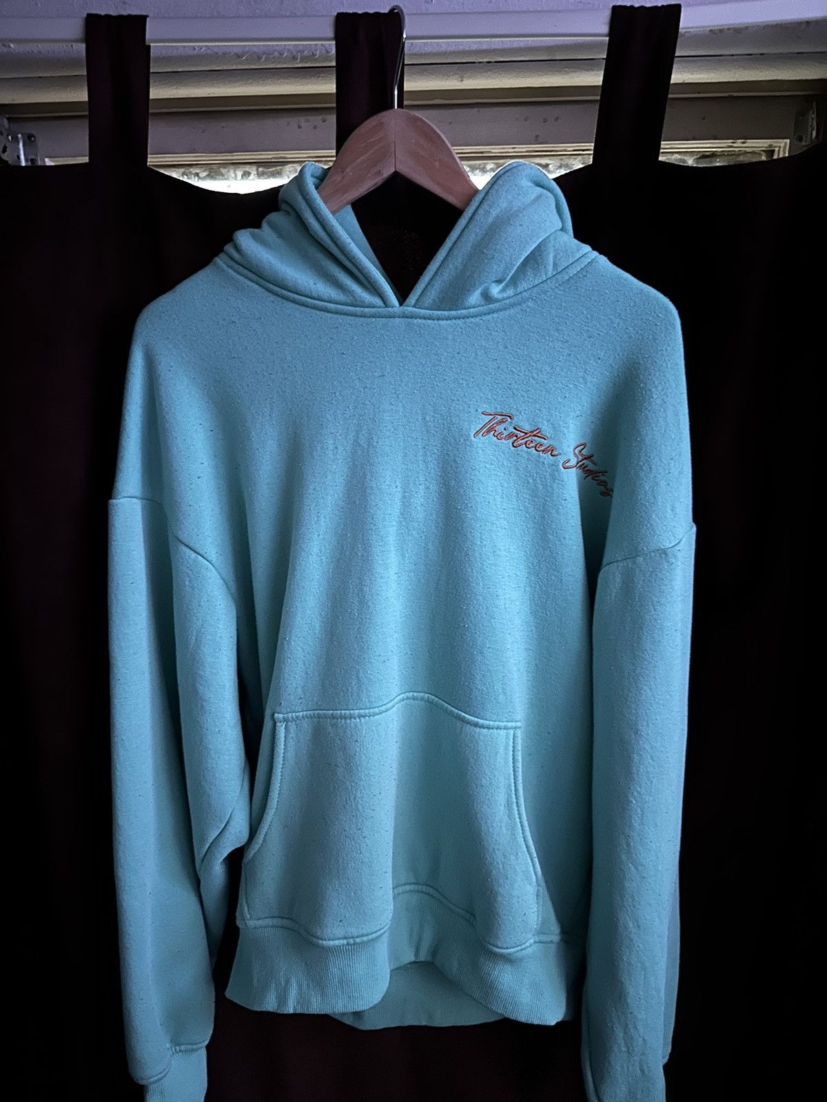 トップス Thirteen Studios ICE BLUE HOODIE Thirteen studios hoodie - Gem