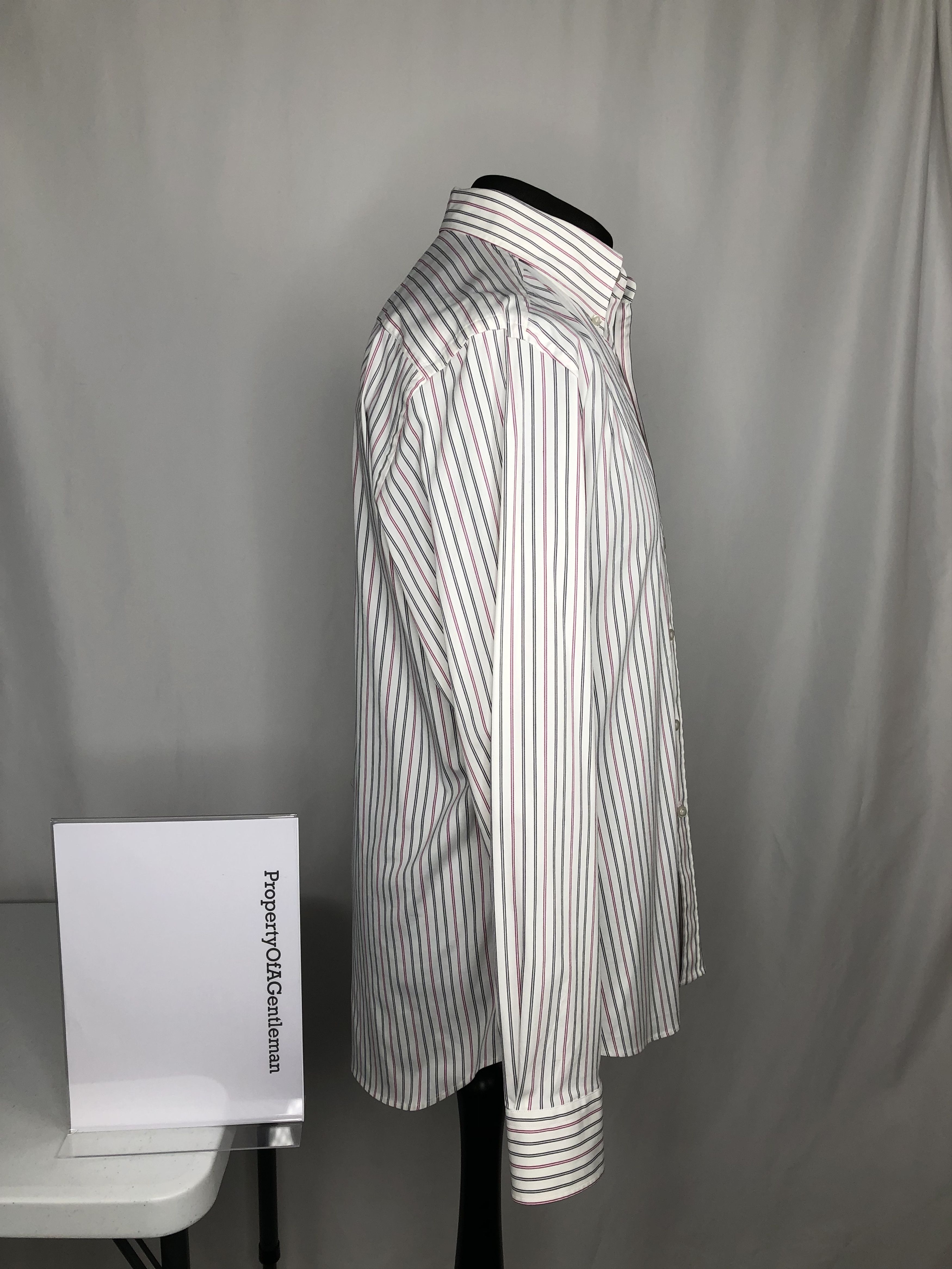 Prada Prada Striped Shirt Size US L / EU 52-54 / 3 - 4 Thumbnail