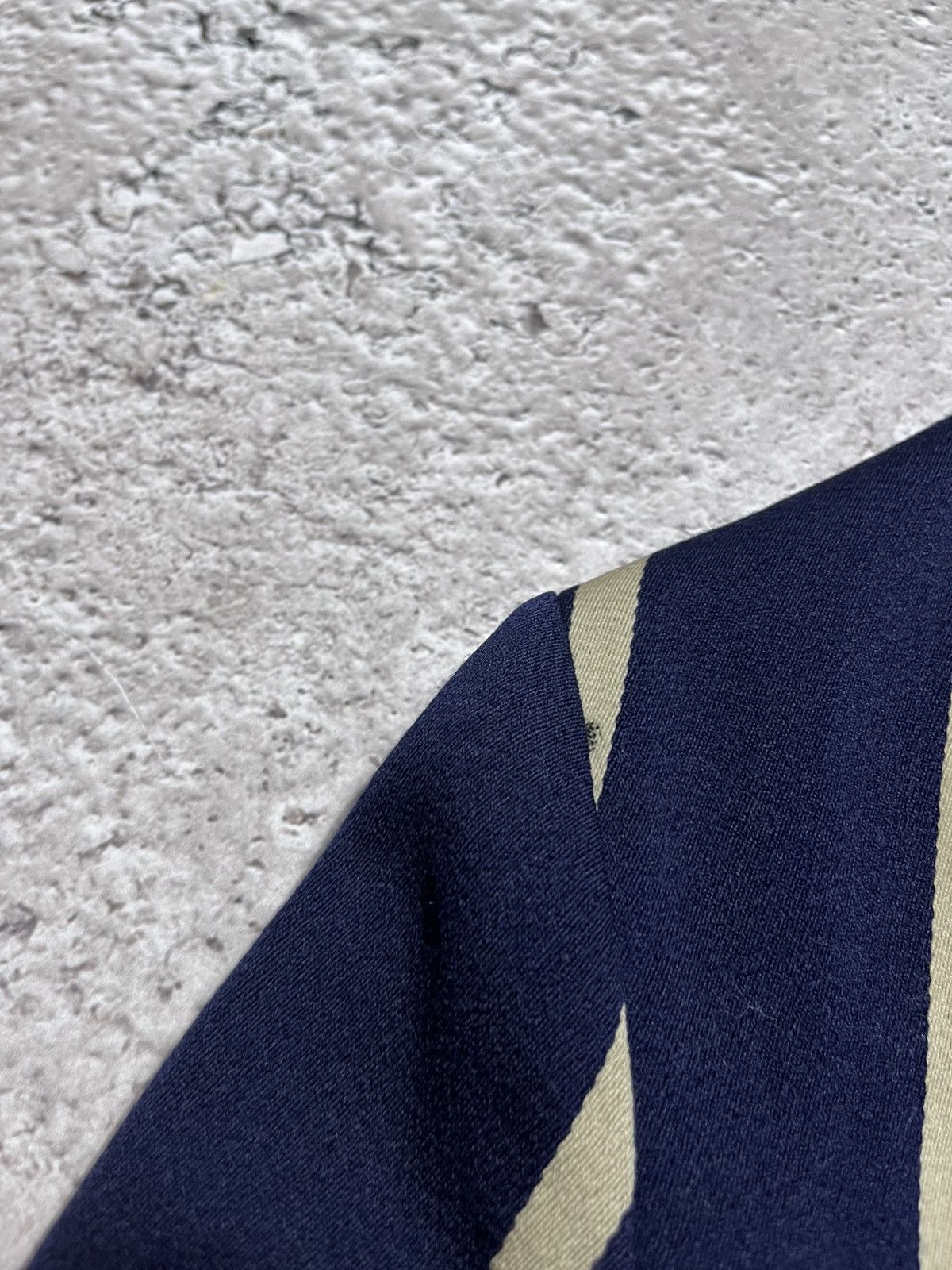 Japanese Brand × Vintage Vintage Striped School Blazer Leycott York UK with Crest Size S / US 4 / IT 40 - 7 Thumbnail
